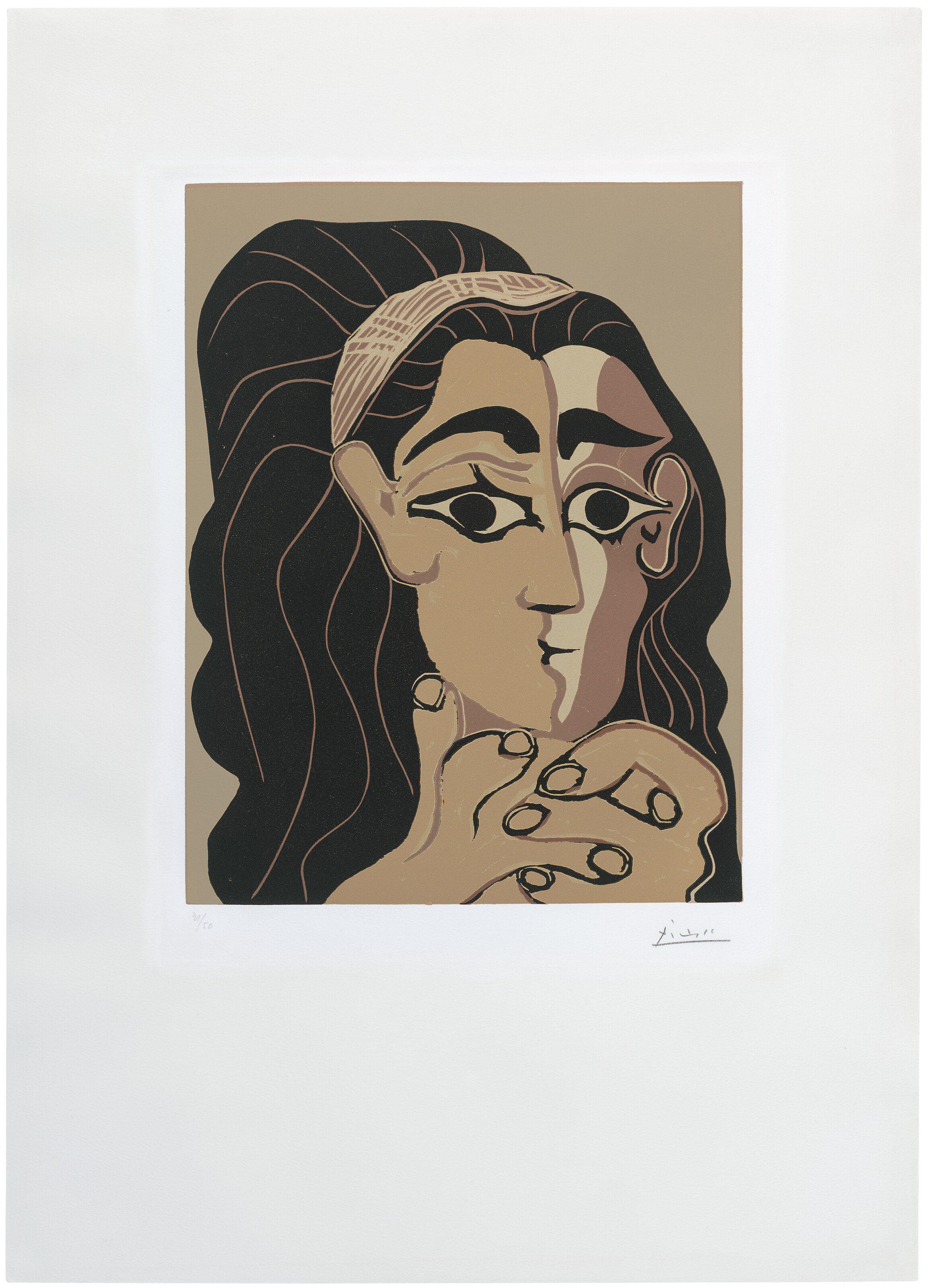 Pablo Picasso — Женщина в бандо, изображение 3