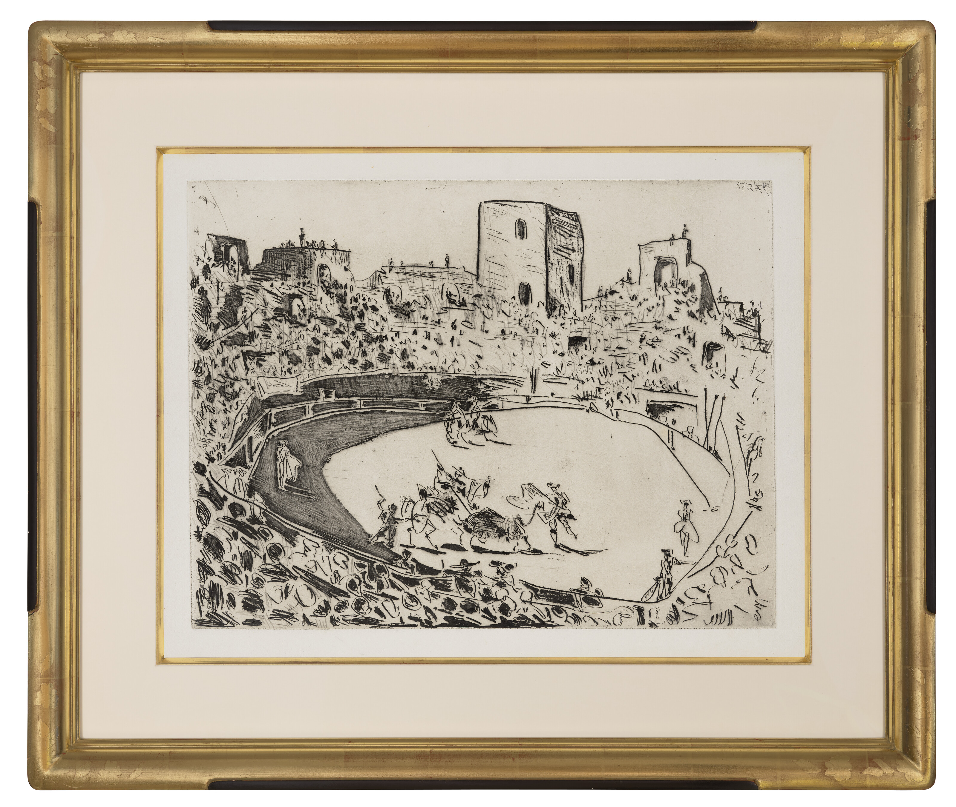 Pablo Picasso — Коррида в Арле: три гравюры, изображение 6