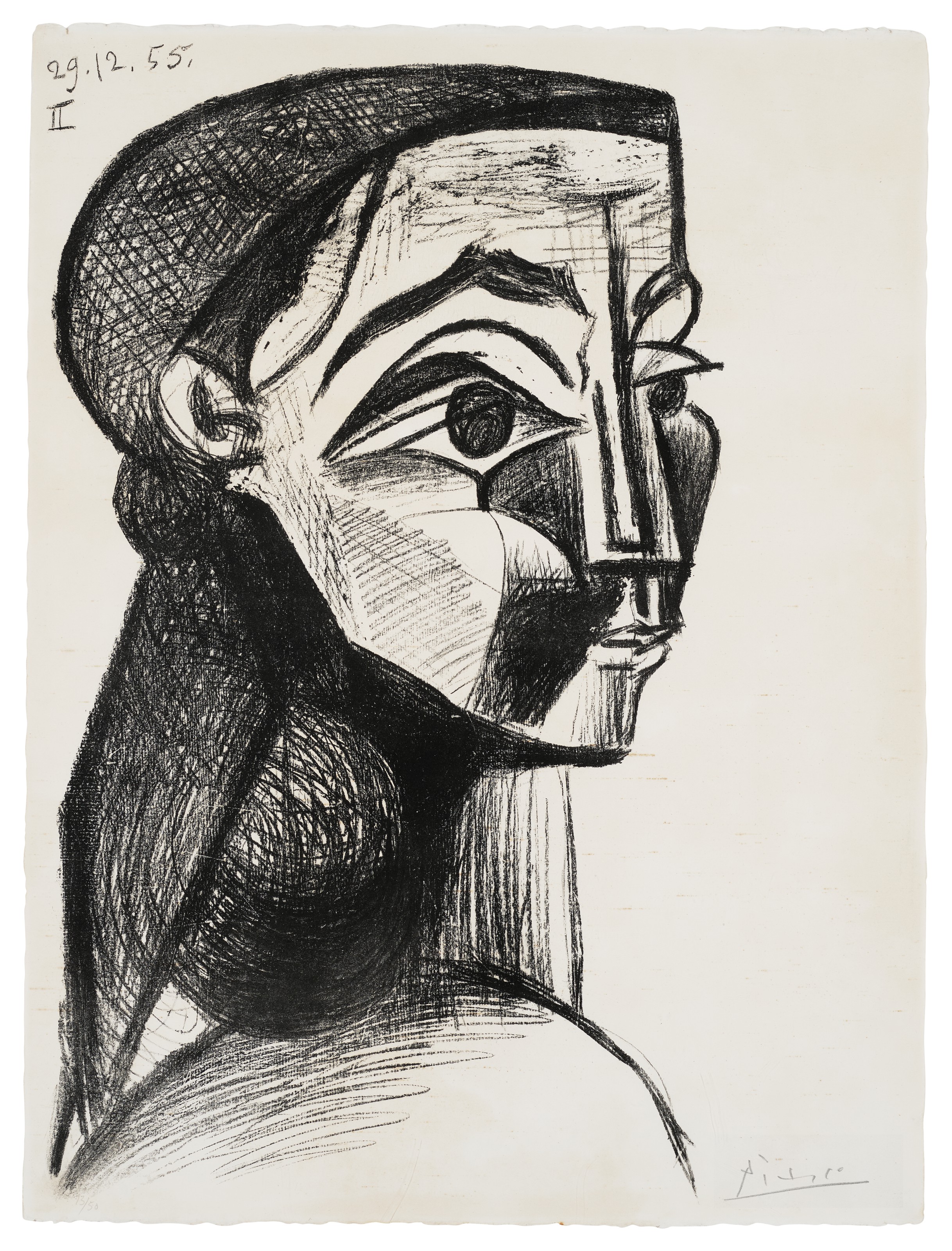 Pablo Picasso — Женский портрет II, изображение 1