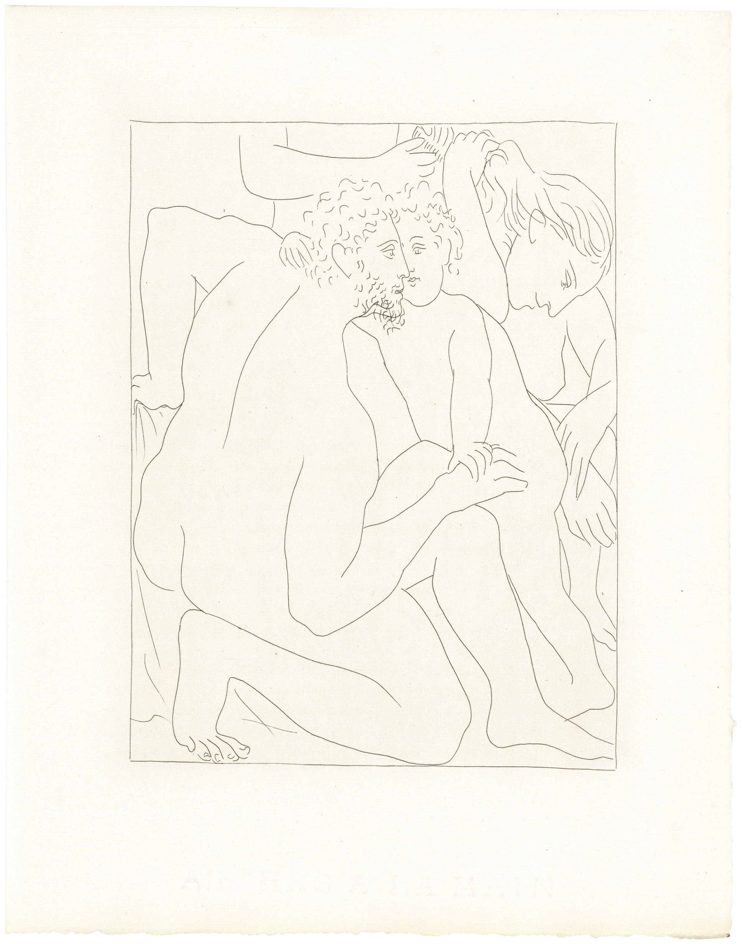 Pablo Picasso — Овидий, "Метаморфозы", Альберт Скира, Лозанна, 1931, изображение 2