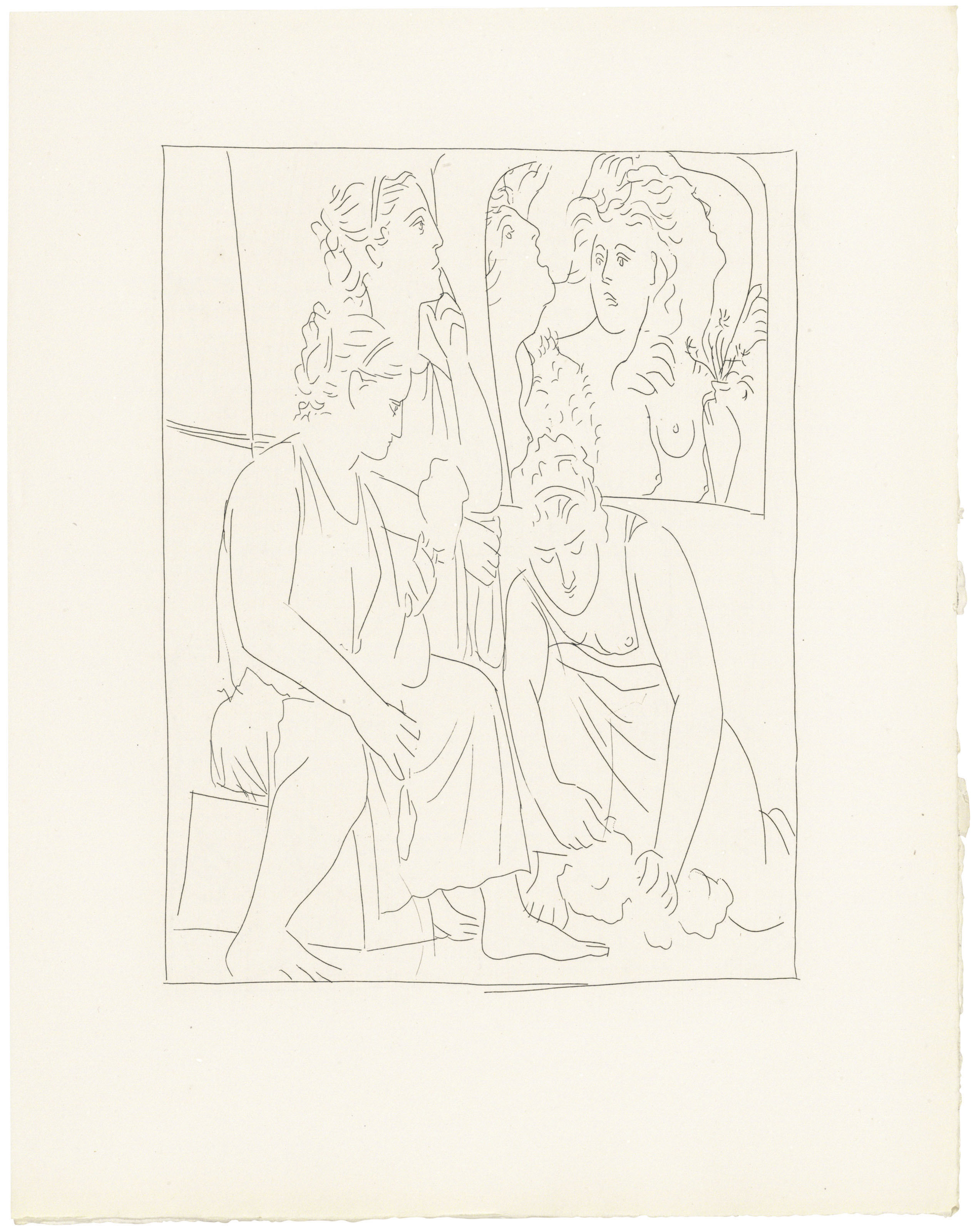 Pablo Picasso — Овидий, "Метаморфозы", Альберт Скира, Лозанна, 1931, изображение 3