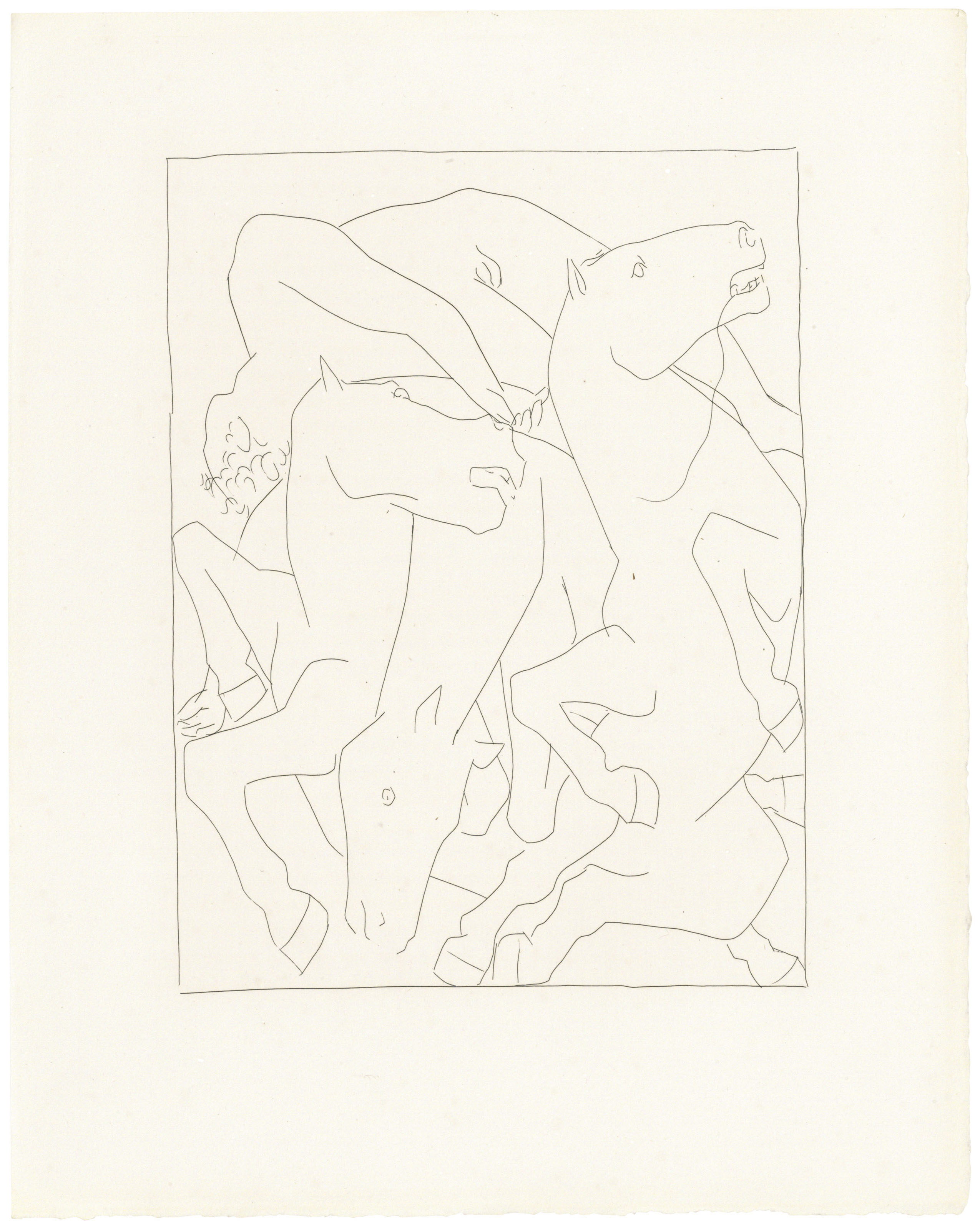 Pablo Picasso — Овидий, "Метаморфозы", Альберт Скира, Лозанна, 1931, изображение 4