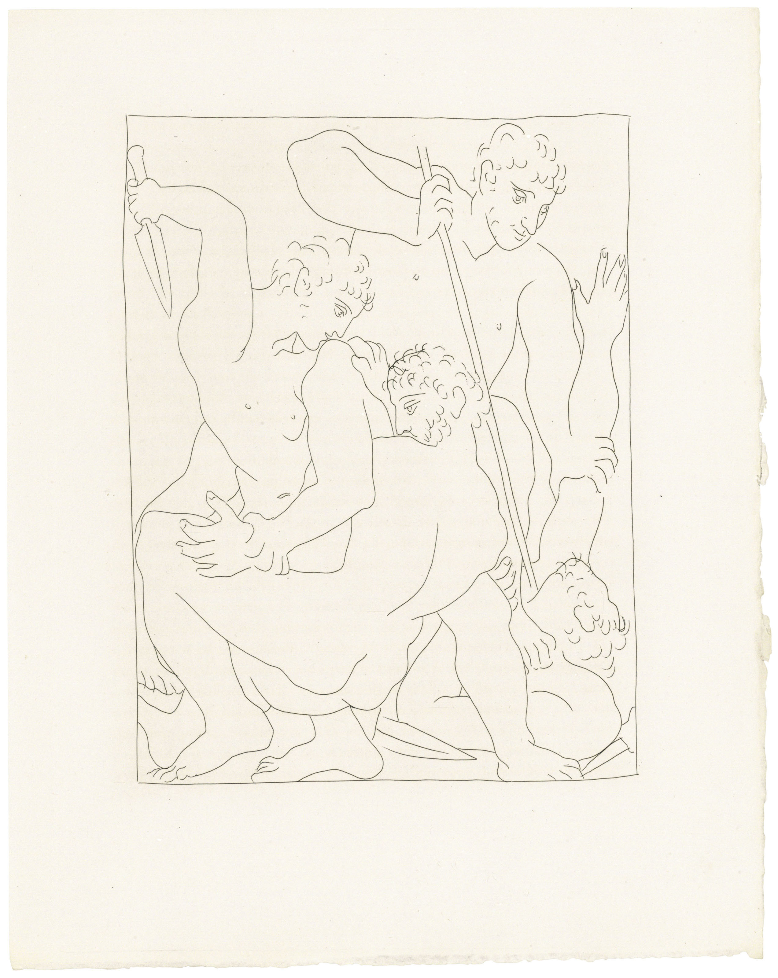 Pablo Picasso — Овидий, "Метаморфозы", Альберт Скира, Лозанна, 1931, изображение 5