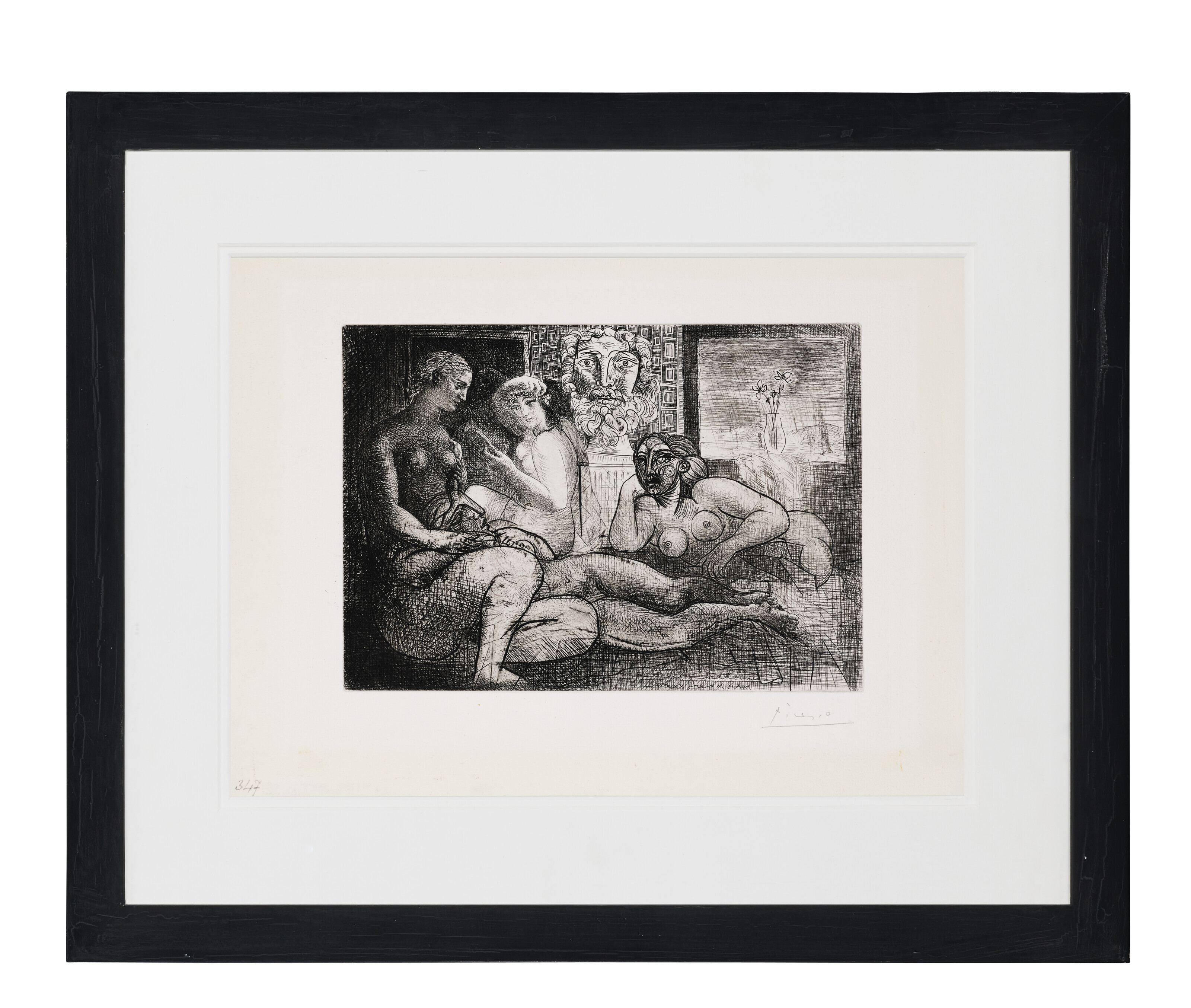 Pablo Picasso — "Четыре новые женщины и их скульптура наедине" , автор: Ла Сюит Воллар, изображение 2