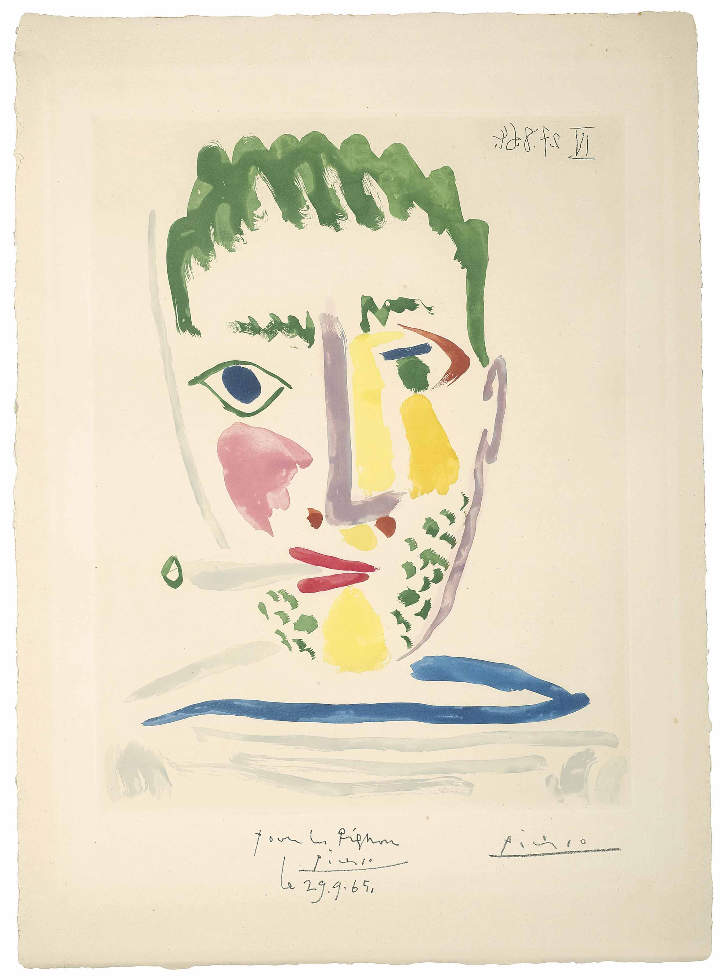 Pablo Picasso — Аромат для Майо, рае-гри и блю, изображение 1