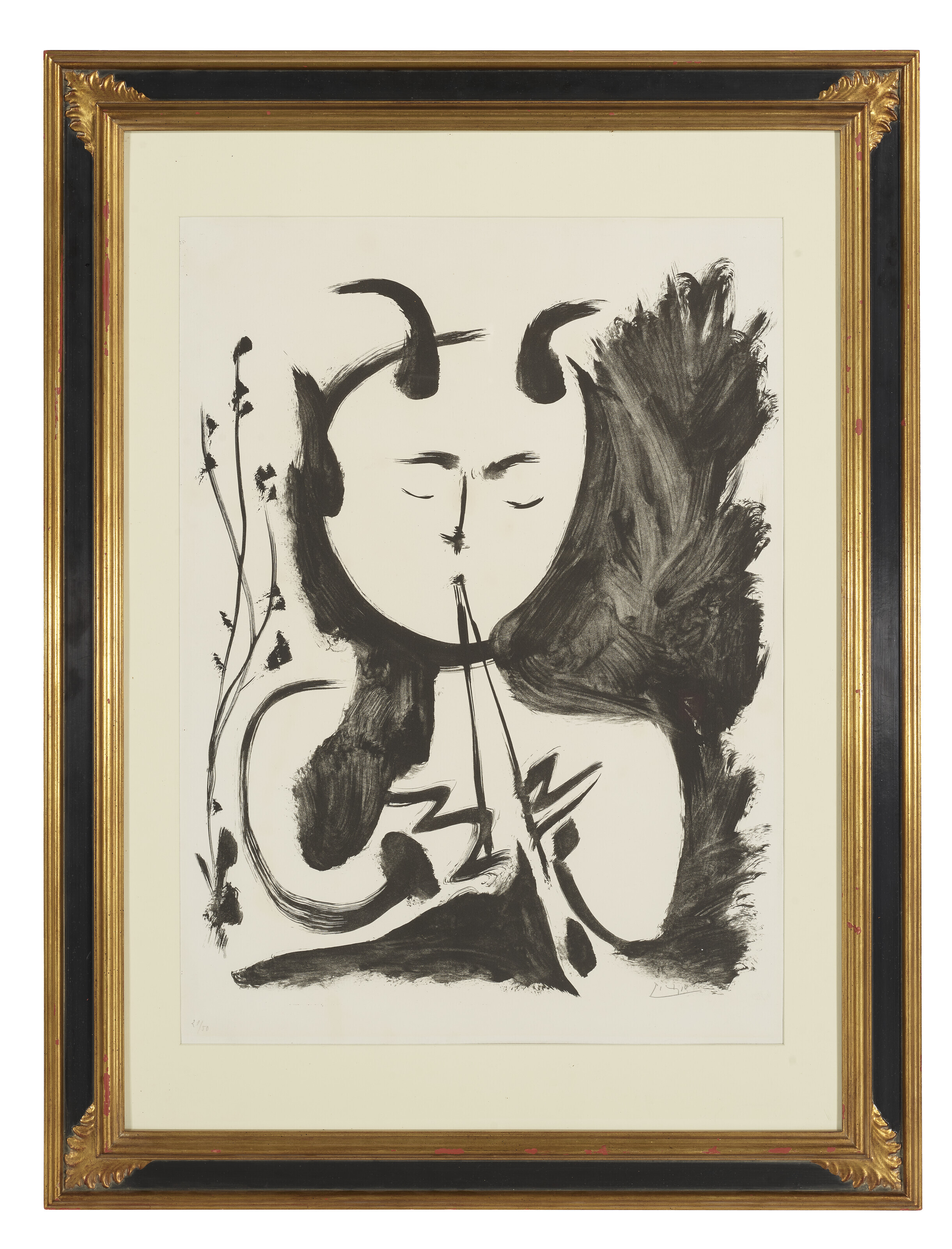 Pablo Picasso — Фавн-музыкант № 4, изображение 2