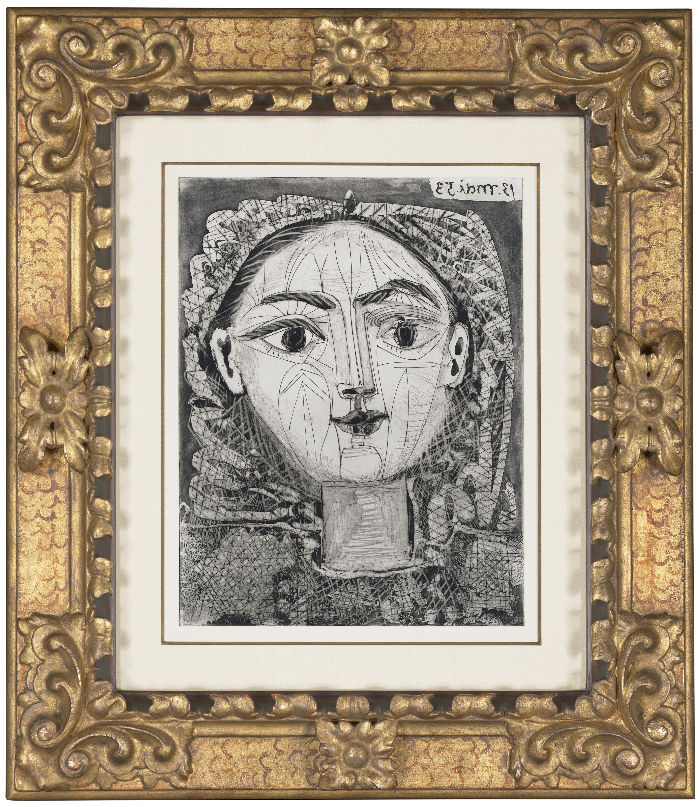 Pablo Picasso — Портрет Франсуазы а-ля Ресиль, изображение 2