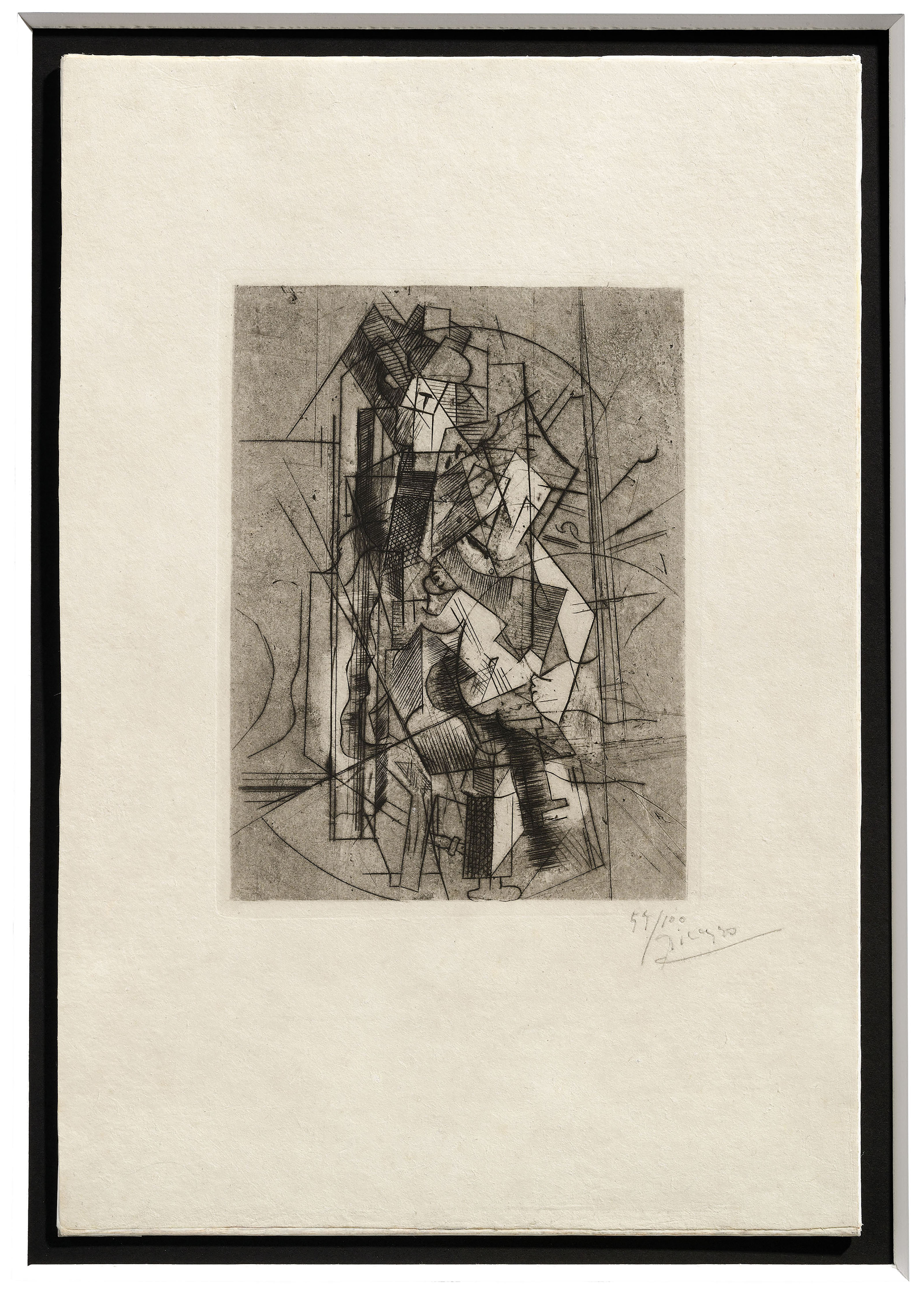 Pablo Picasso — Человек на гитаре, изображение 2