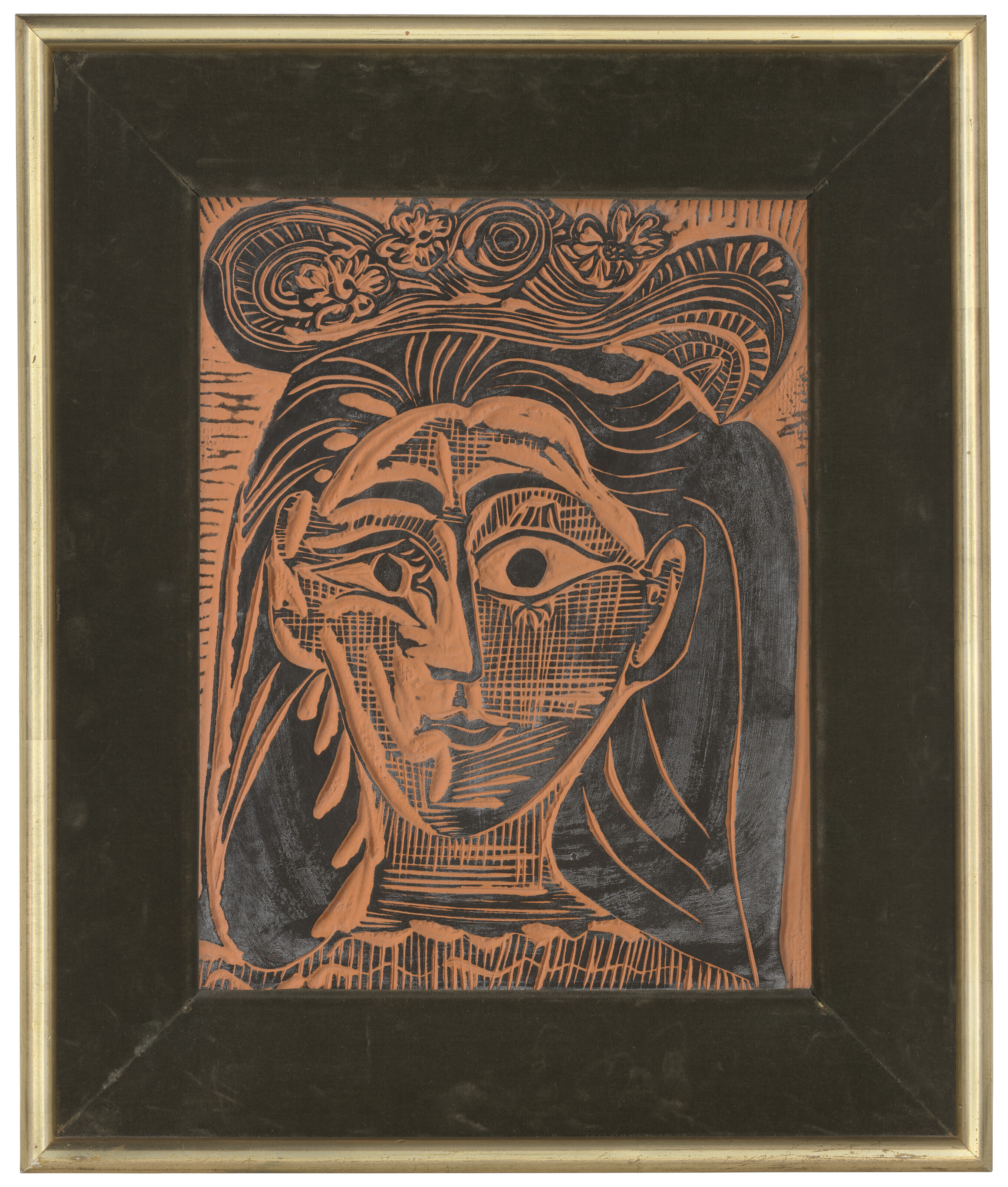Pablo Picasso — Женская шапка с цветочным принтом (артикул 521), изображение 2