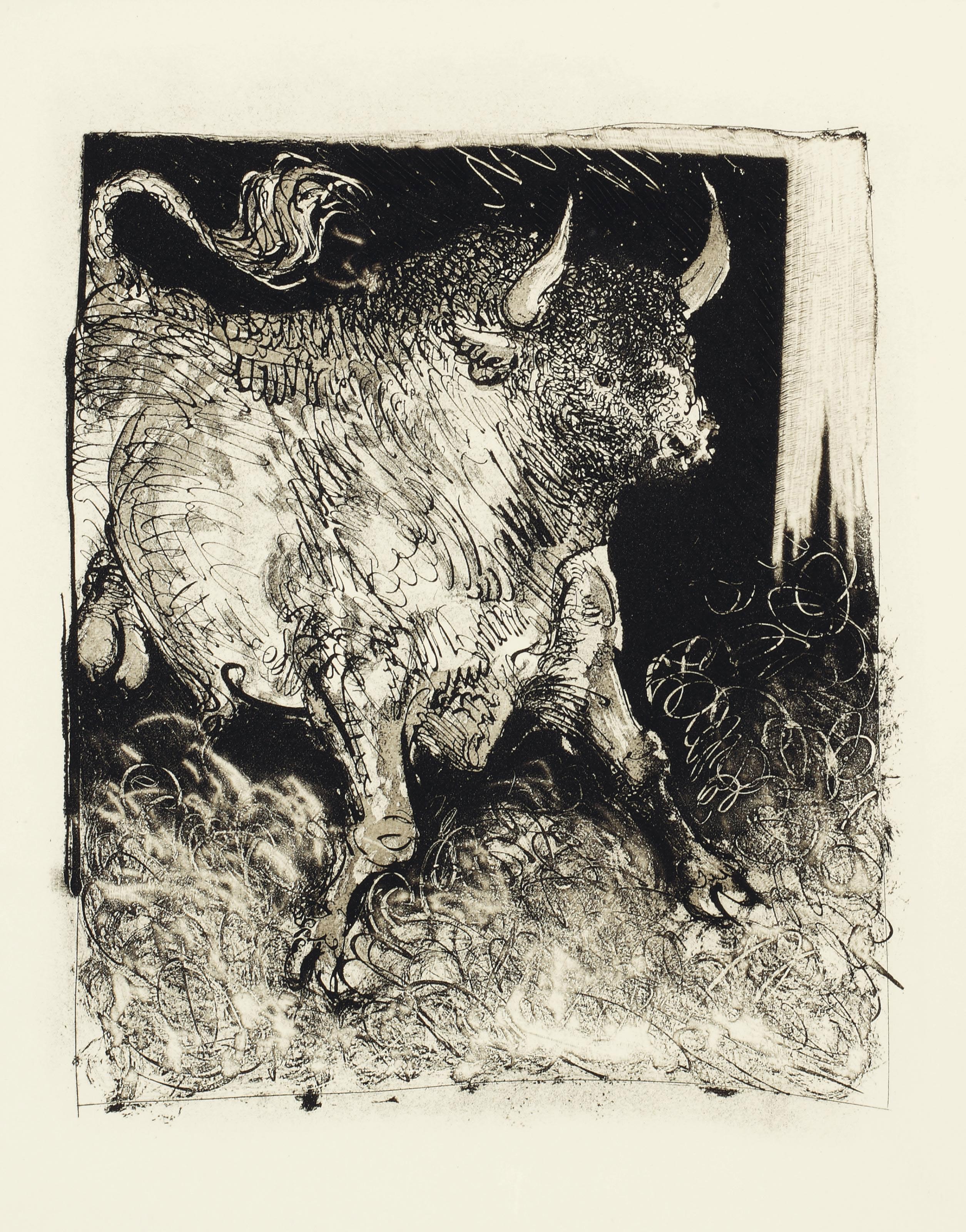 Pablo Picasso — Оригинальные туалетные воды для текстов Буффона, Мартин Фабиани, Париж, 1942 (стр. 328-358; Ba. 575-605; C. books 37), изображение 2