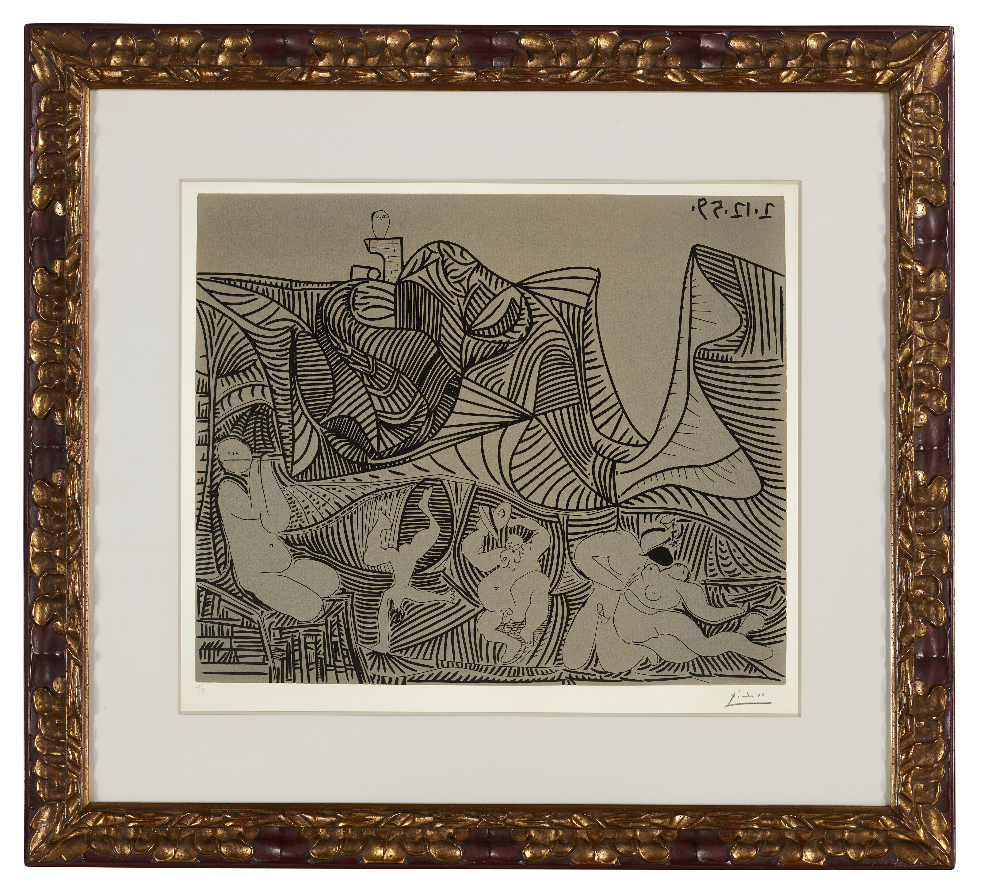 Pablo Picasso — Вакханалия в доме, изображение 2