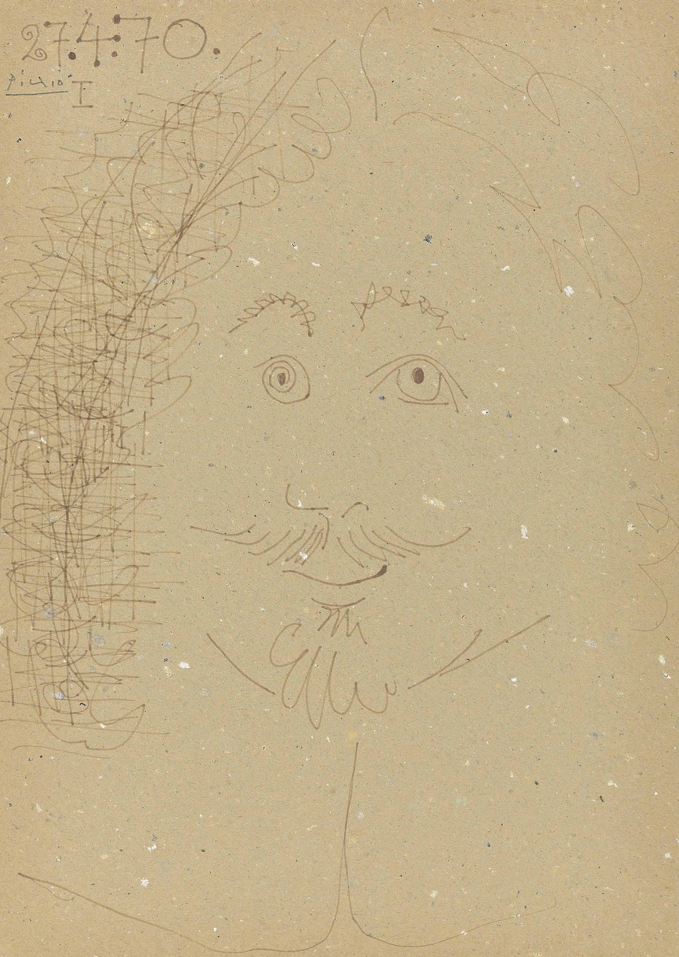 Pablo Picasso — Тет-а-тет ( спереди и сзади )