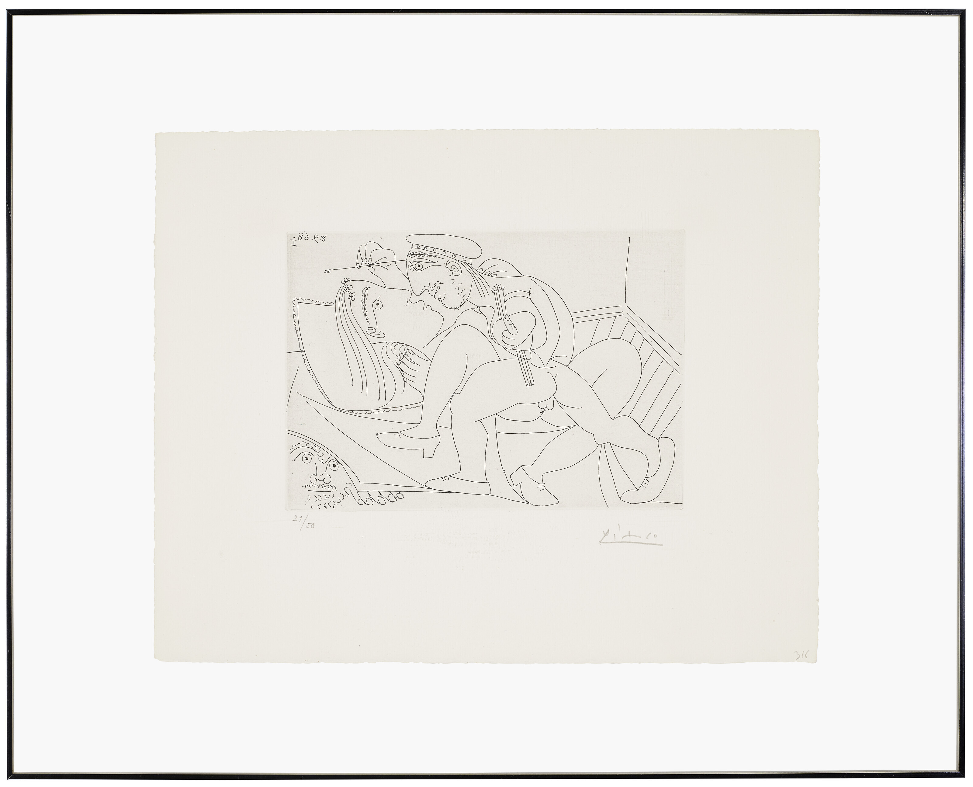 Pablo Picasso — Серия 347: три тарелки, изображение 6