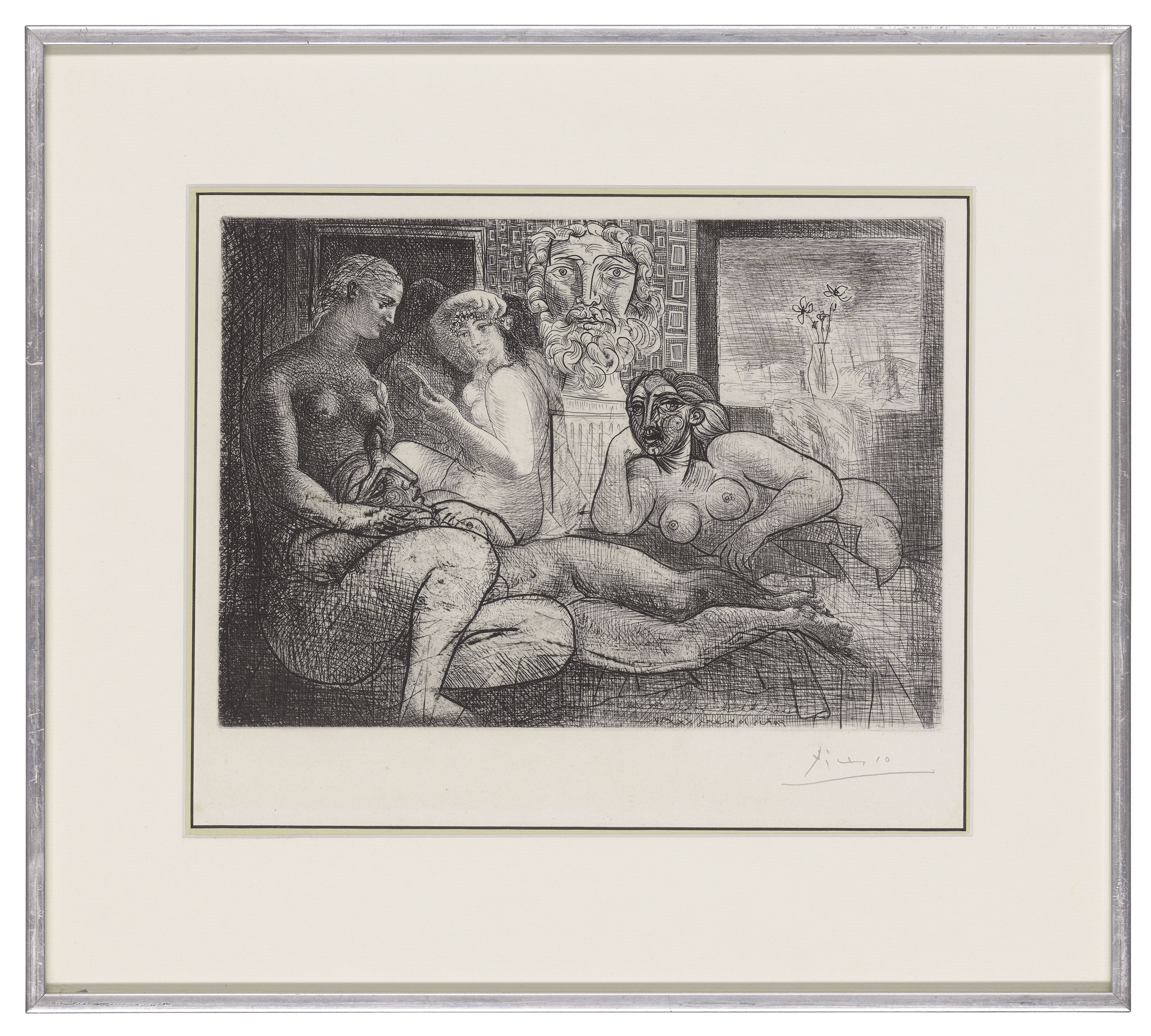 Pablo Picasso — "Четыре новые женщины и их скульптура наедине", автор: Ла Сюит Воллар, изображение 2