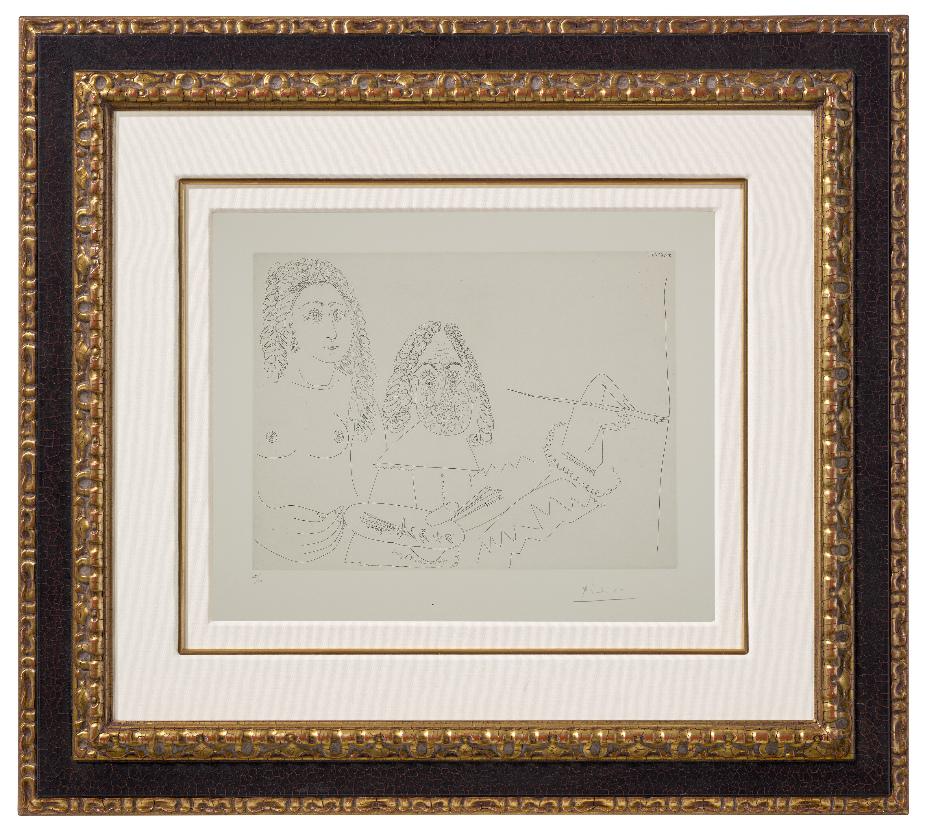 Pablo Picasso — Ла Сери 347: три отпечатка, изображение 6