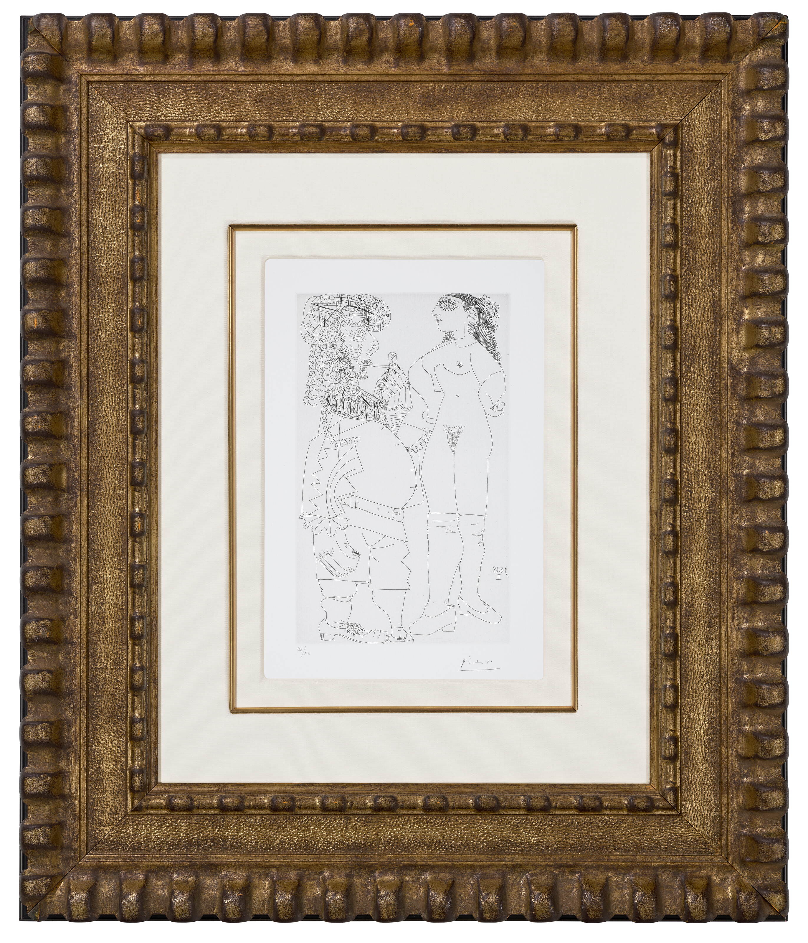 Pablo Picasso — Ла Сери 347: три отпечатка, изображение 5