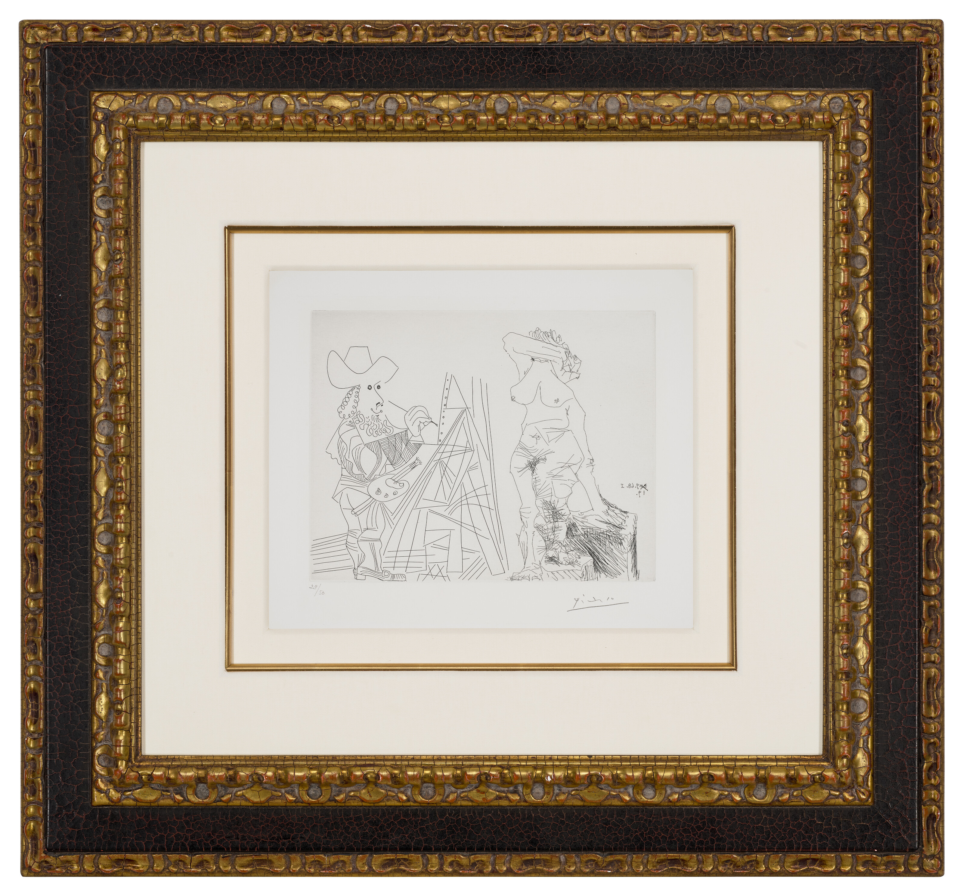 Pablo Picasso — Ла Сери 347: три отпечатка, изображение 7