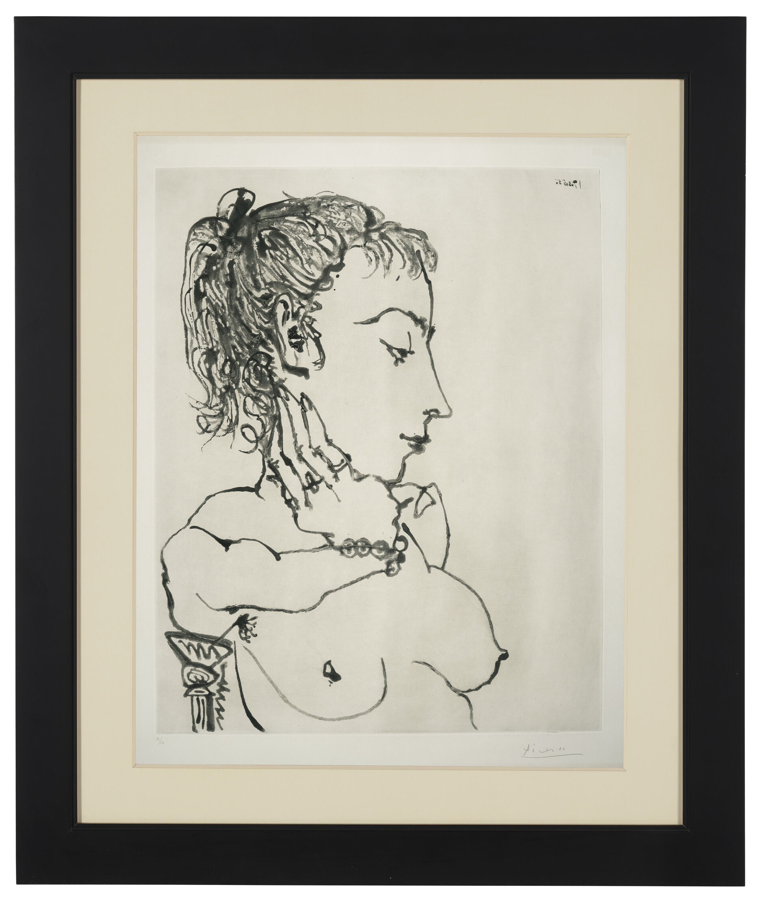 Pablo Picasso — Бюст женщины, изображение 2