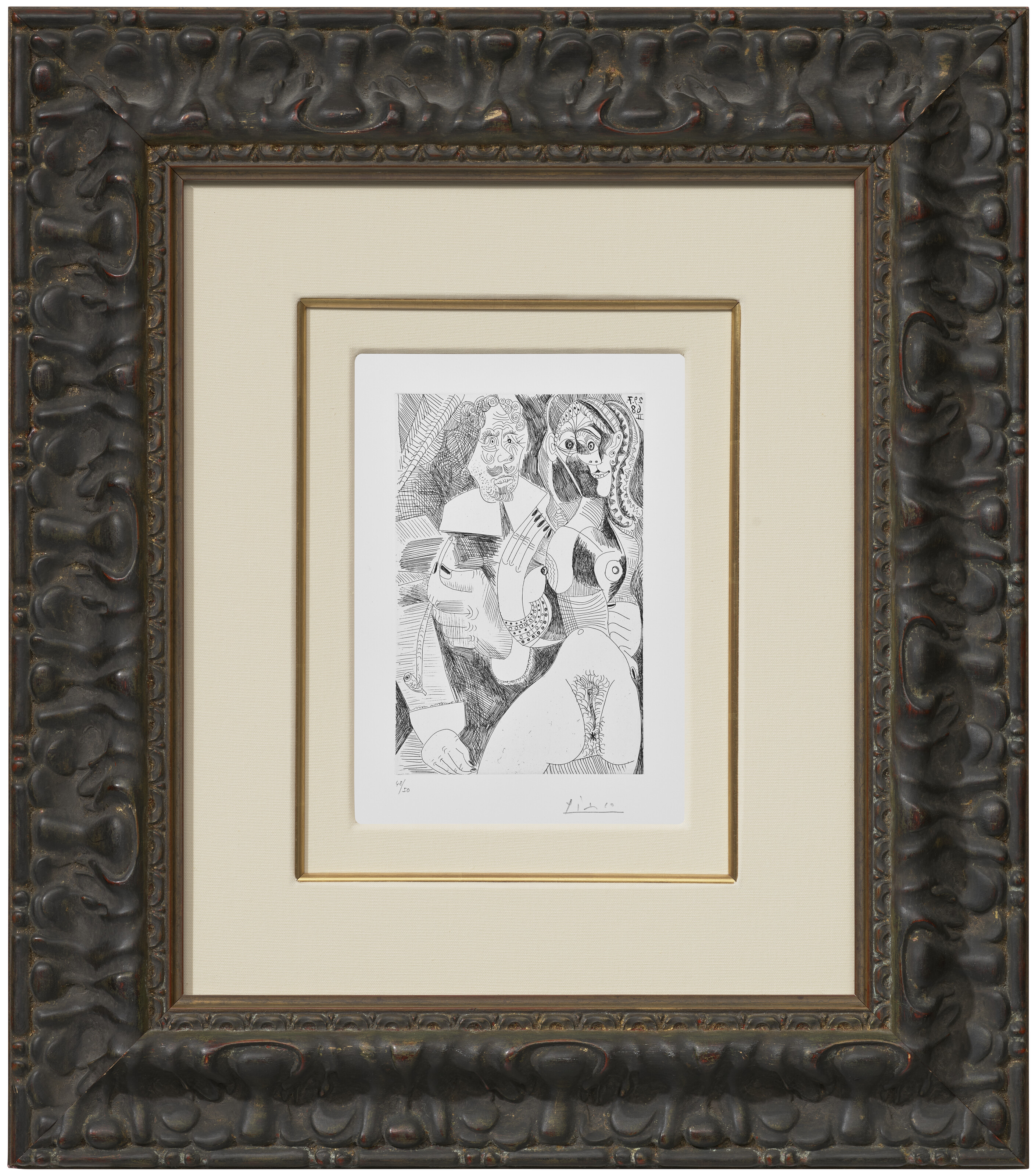 Pablo Picasso — Ла Сери 347: три отпечатка, изображение 6