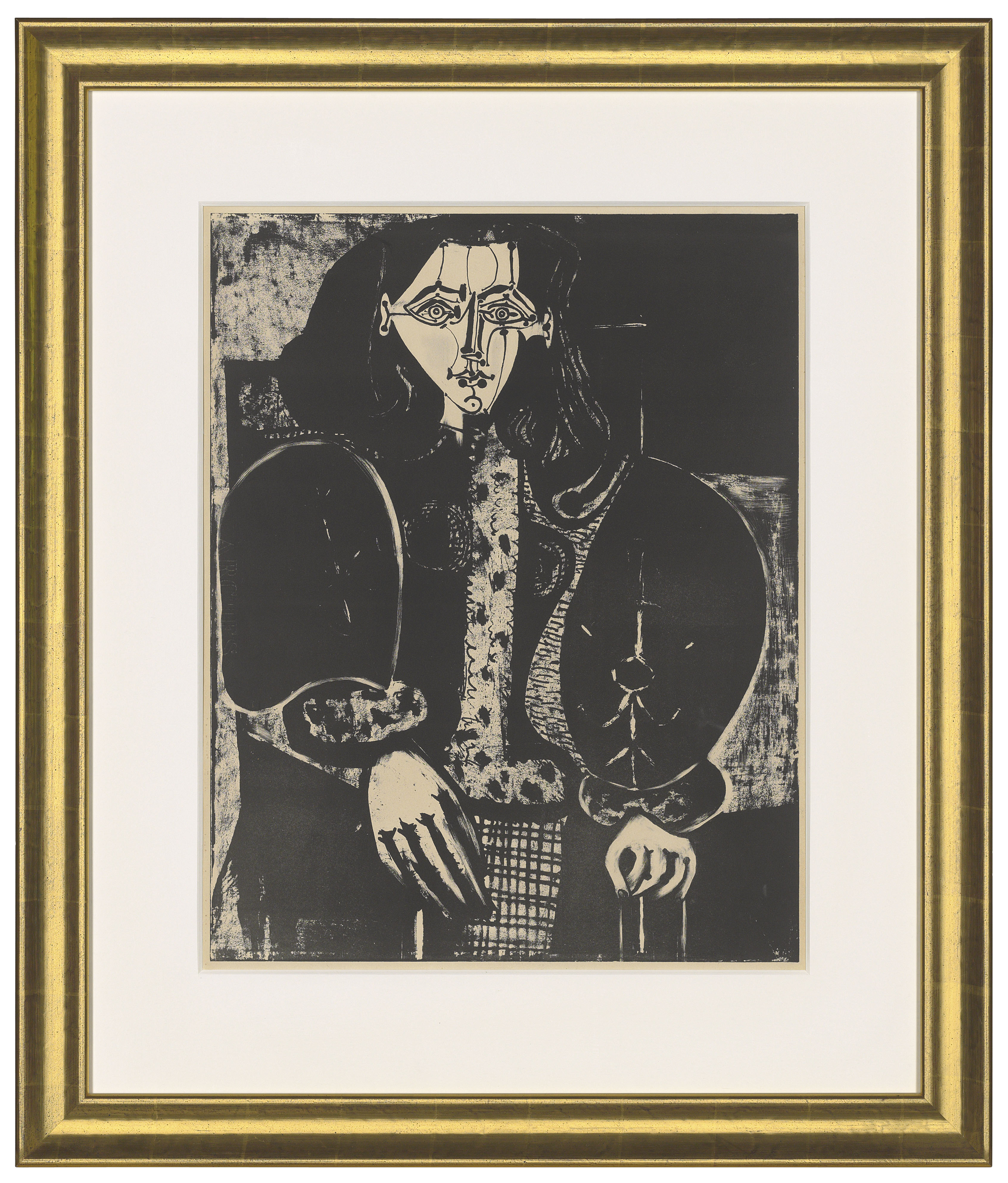 Pablo Picasso — Женщина в расцвете сил № 1 (до появления румян), изображение 2