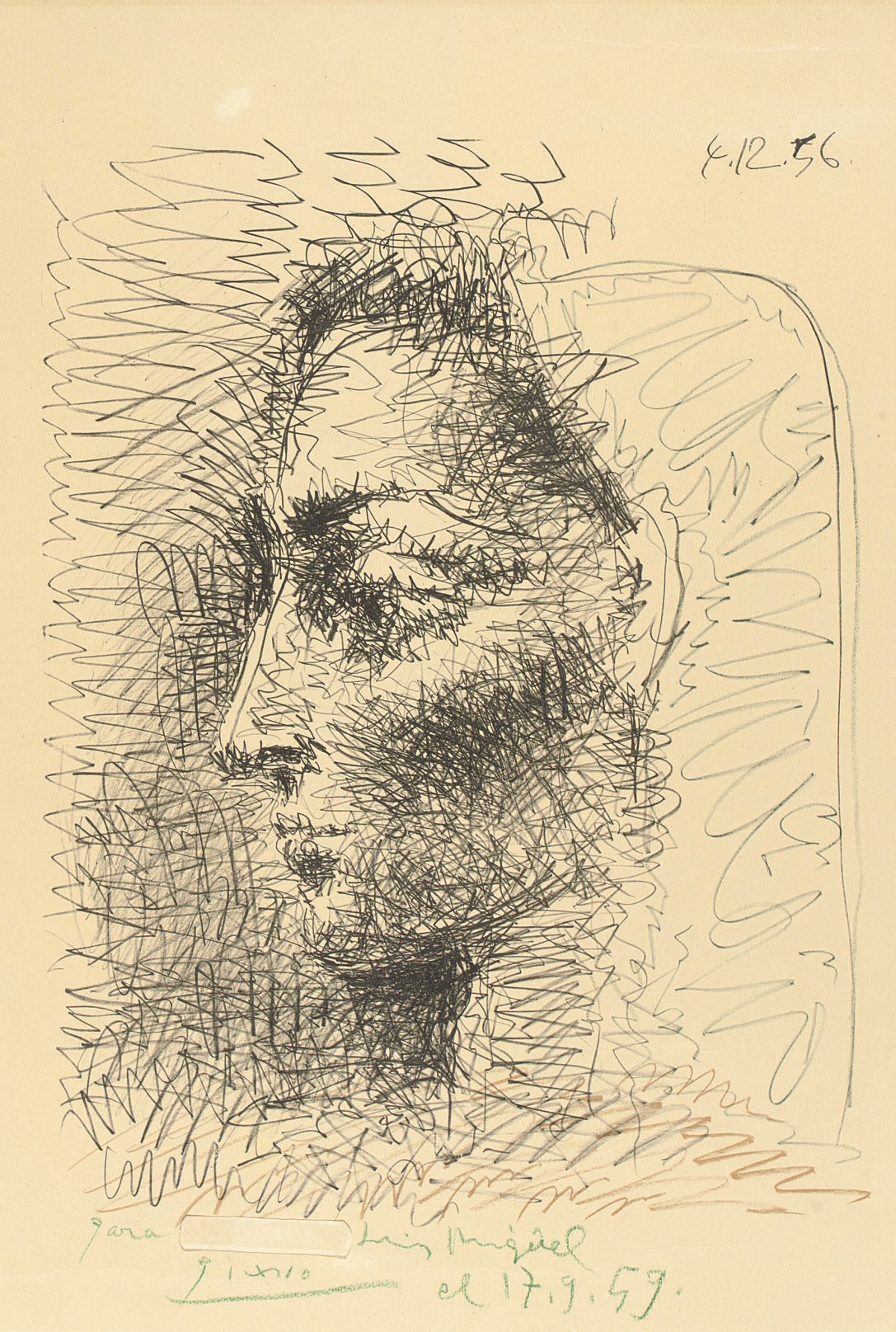 Pablo Picasso — Портрет Жаклин