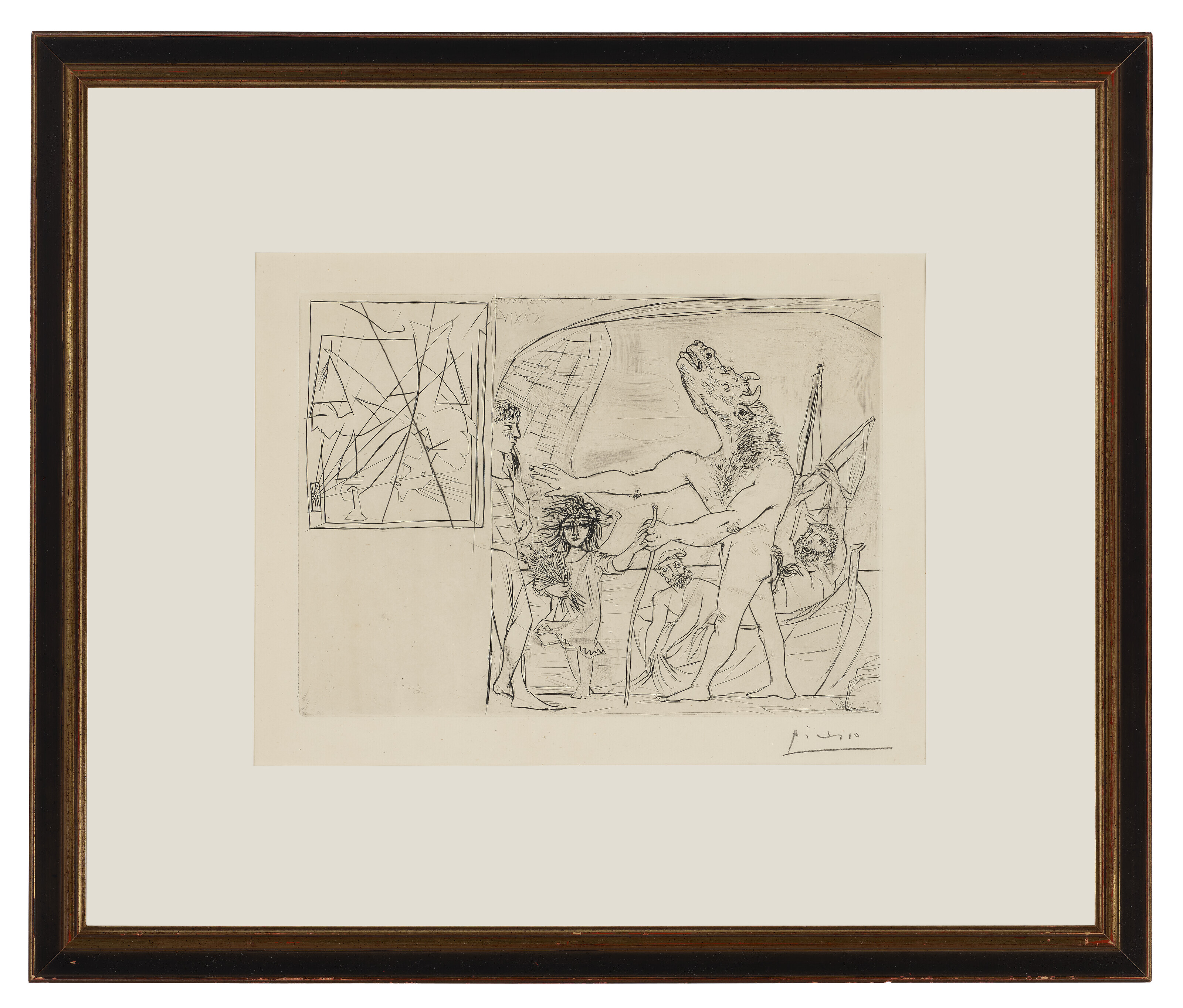 Pablo Picasso — Минотавр - путеводитель по филе, я, из "Люкса Воллара", изображение 2