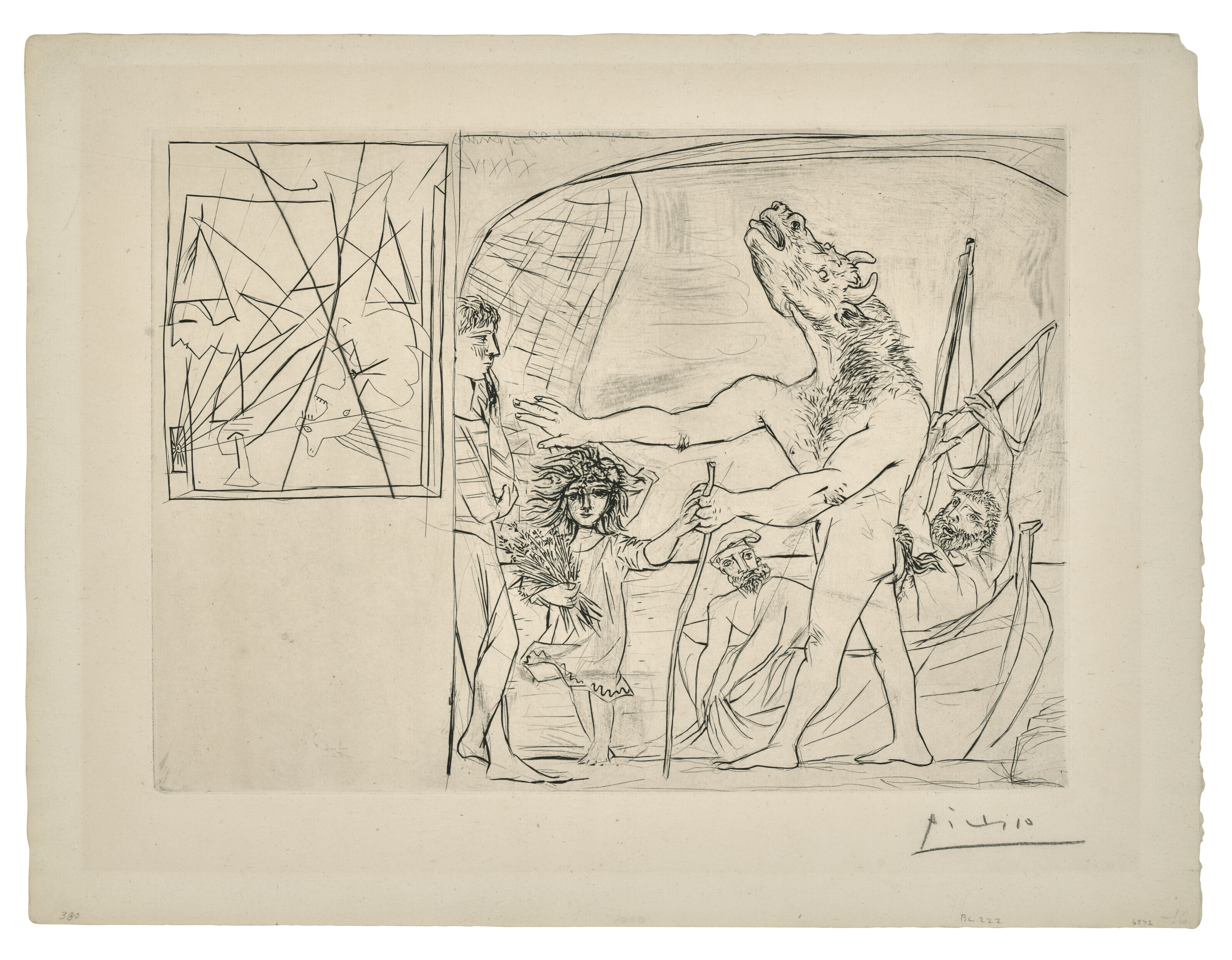 Pablo Picasso — Минотавр - путеводитель по филе, я, из "Люкса Воллара", изображение 3