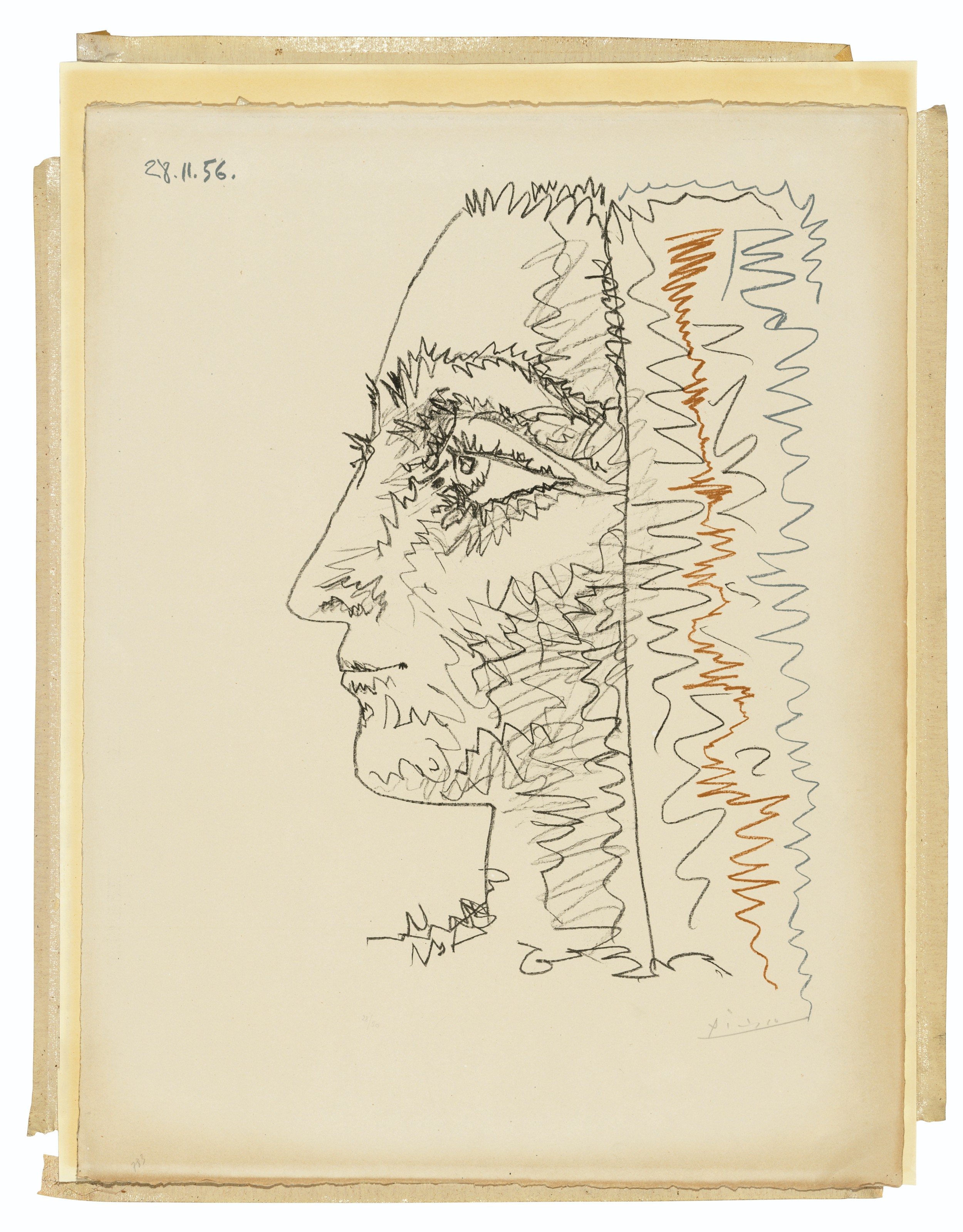 Pablo Picasso — Профиль трех кружков, изображение 2