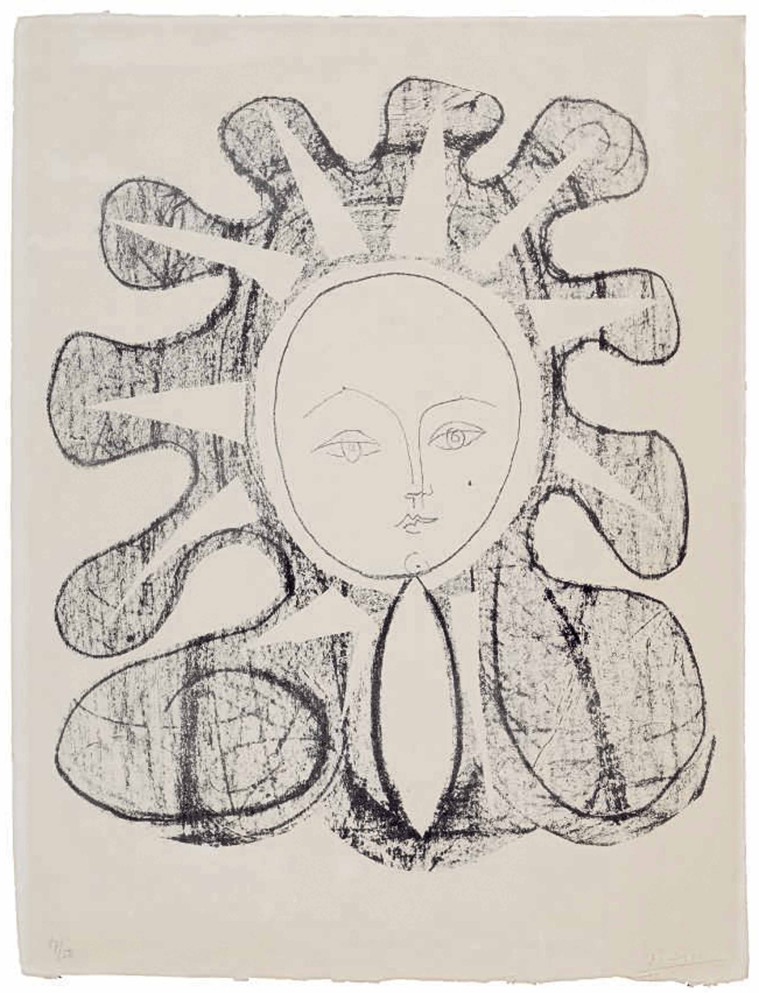 Pablo Picasso — Франсуаза в солнечном свете
