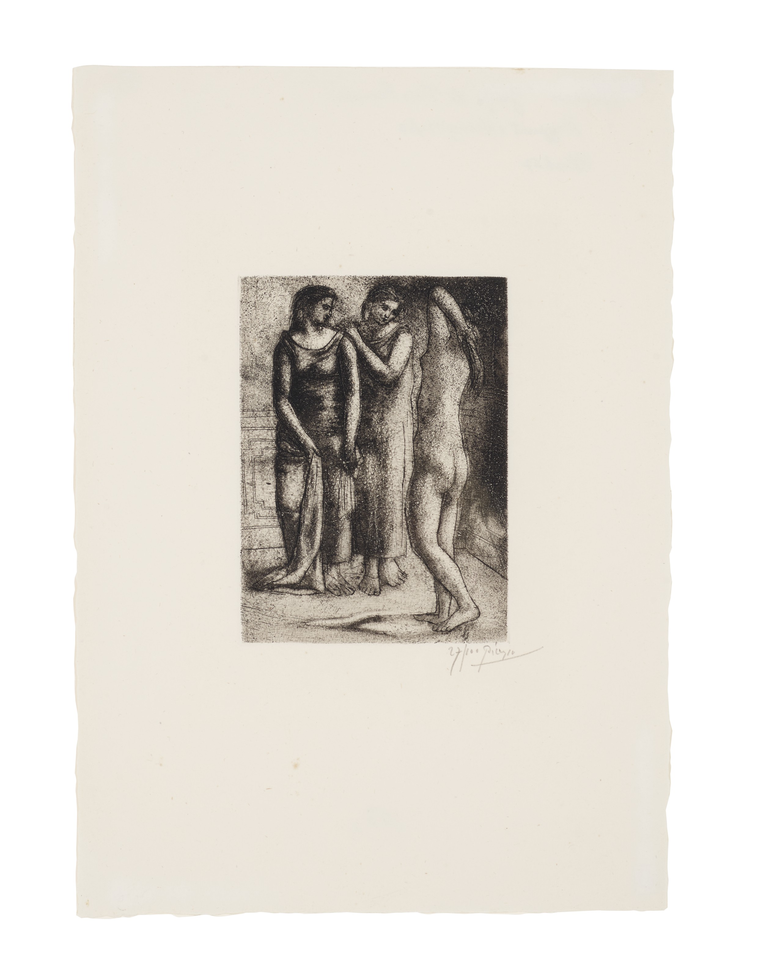 Pablo Picasso — Группа трех женщин