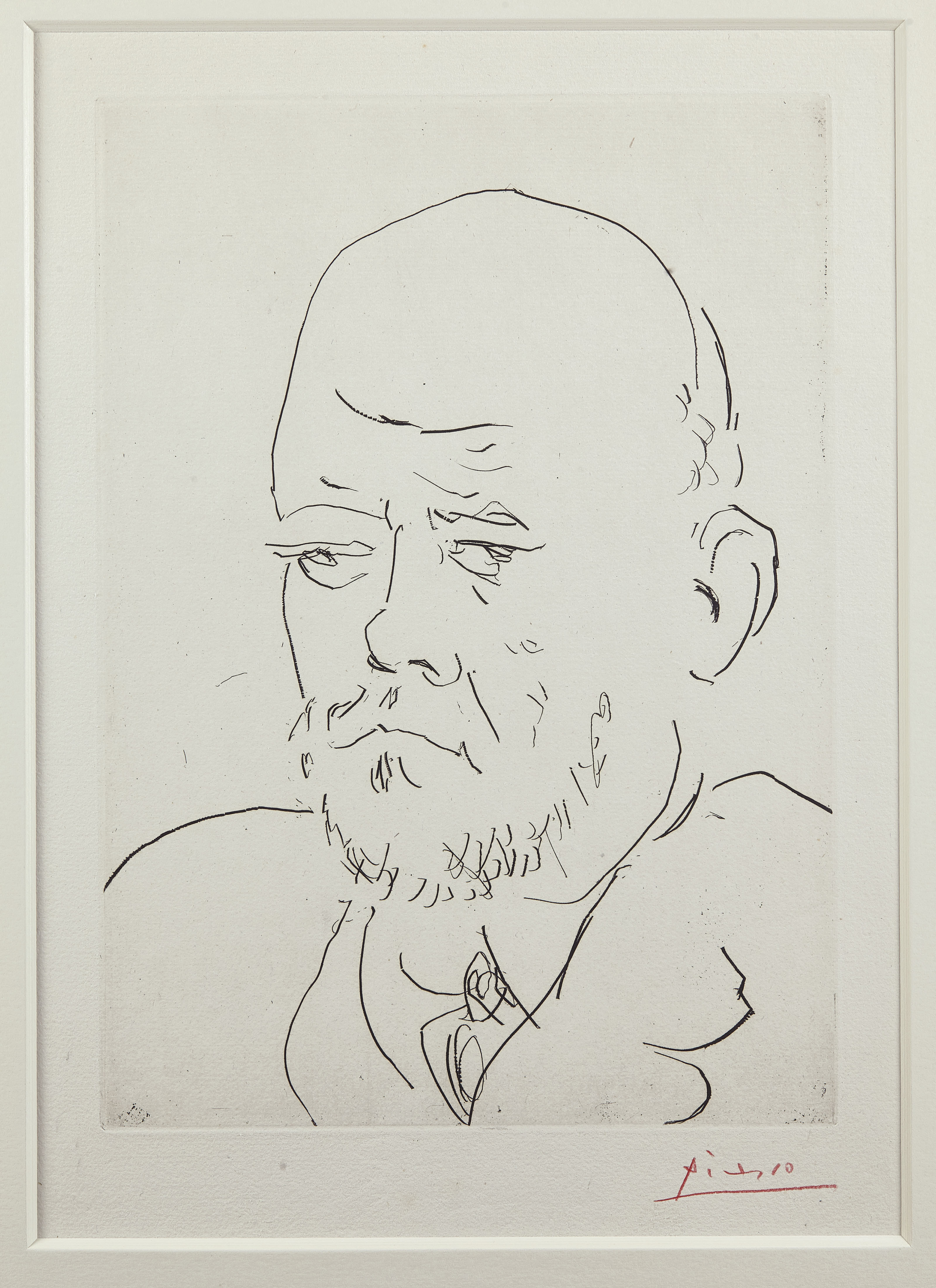 Pablo Picasso — Портрет де Воллара I и III, автор: La Suite Vollard, изображение 2