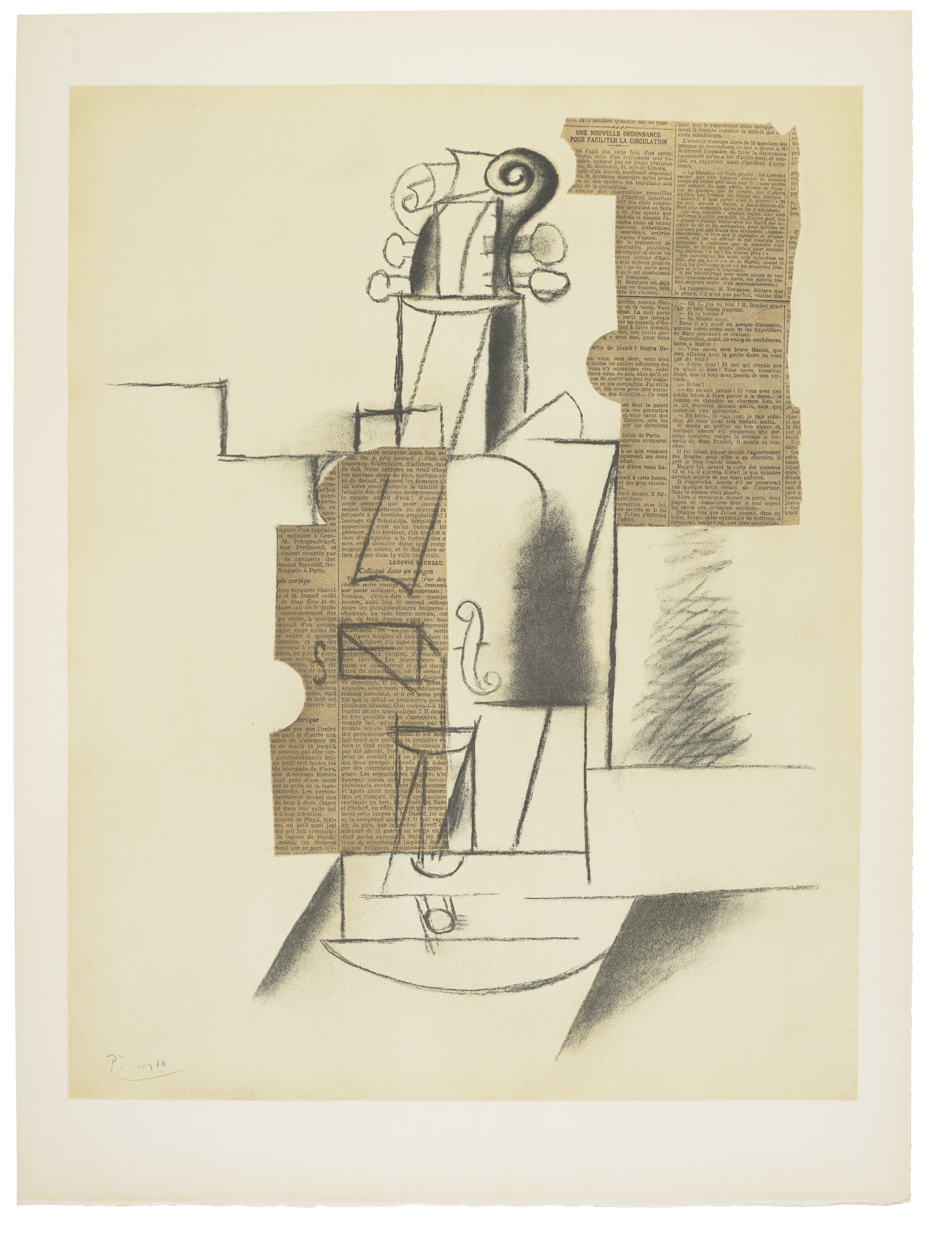 Pablo Picasso — Папье-маше 1910-1914 годов, изображение 8