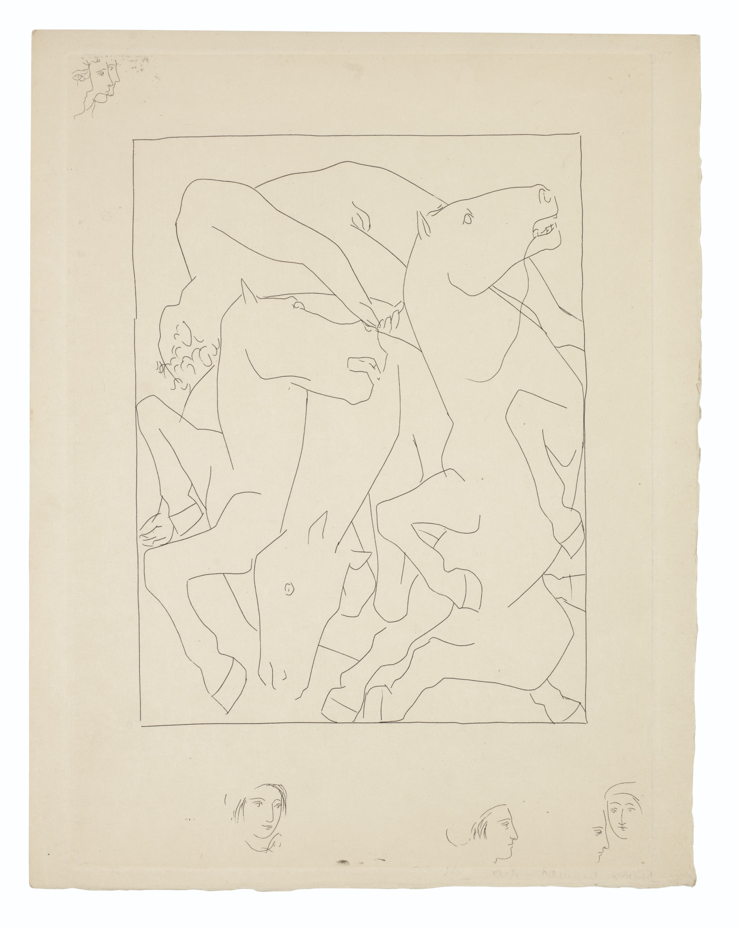 Pablo Picasso — Визуальные метаморфозы : шестнадцать пластинок, изображение 11