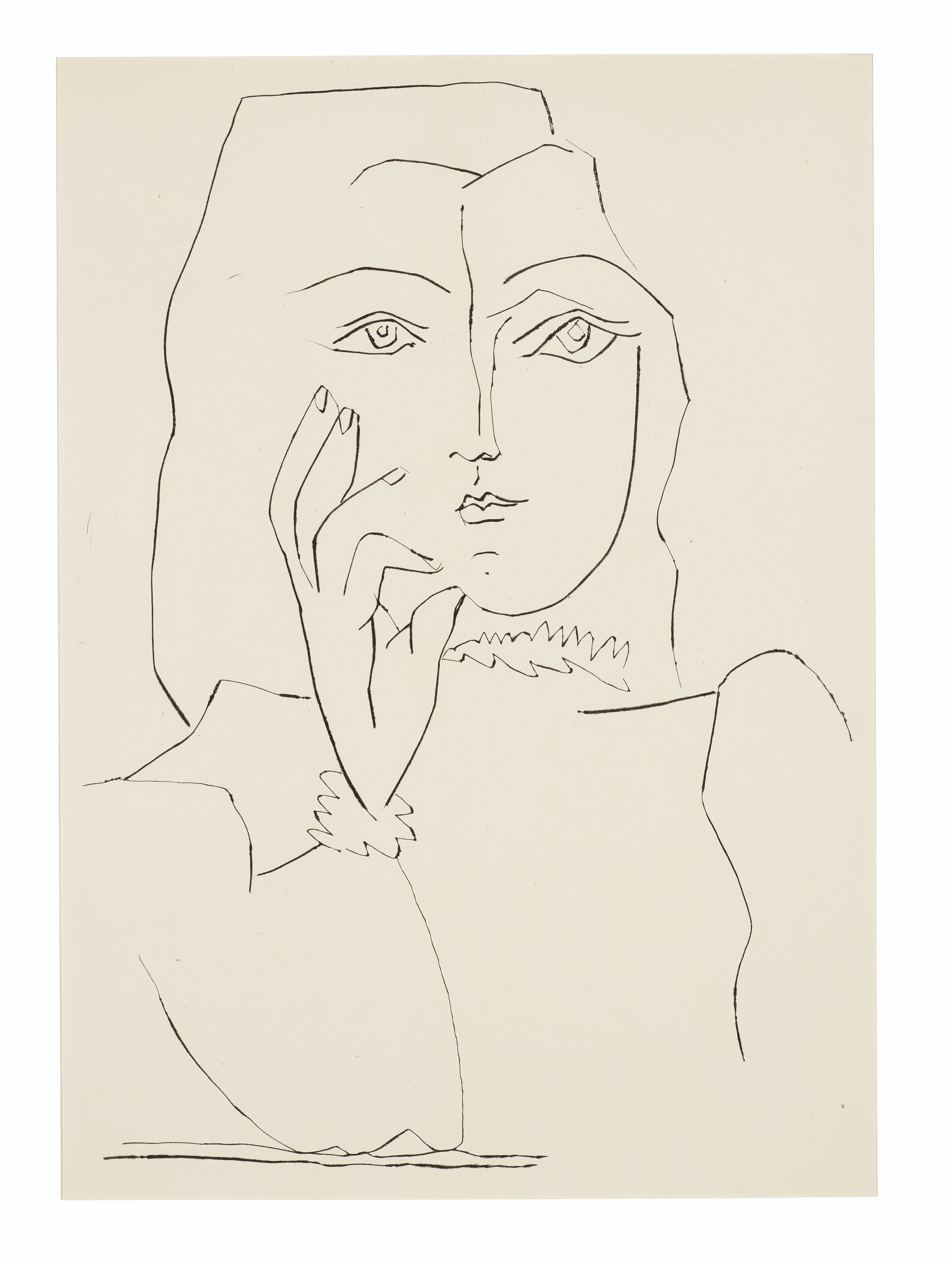 Pablo Picasso — Первые стихи : шесть тарелок, изображение 4