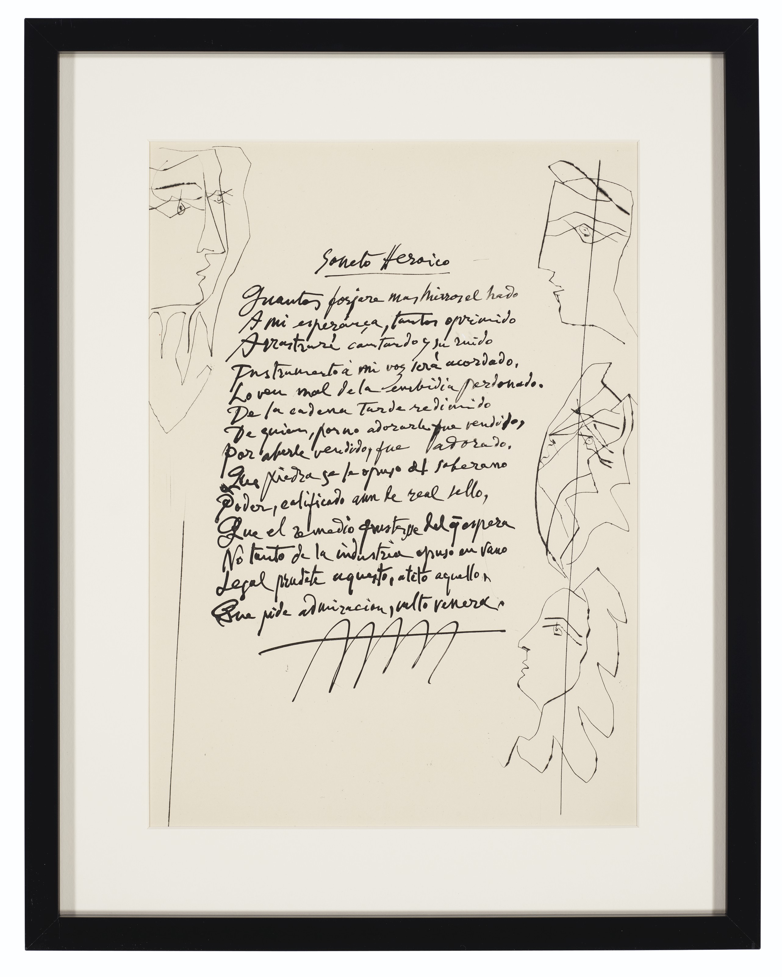 Pablo Picasso — Первые стихи : шесть тарелок, изображение 9