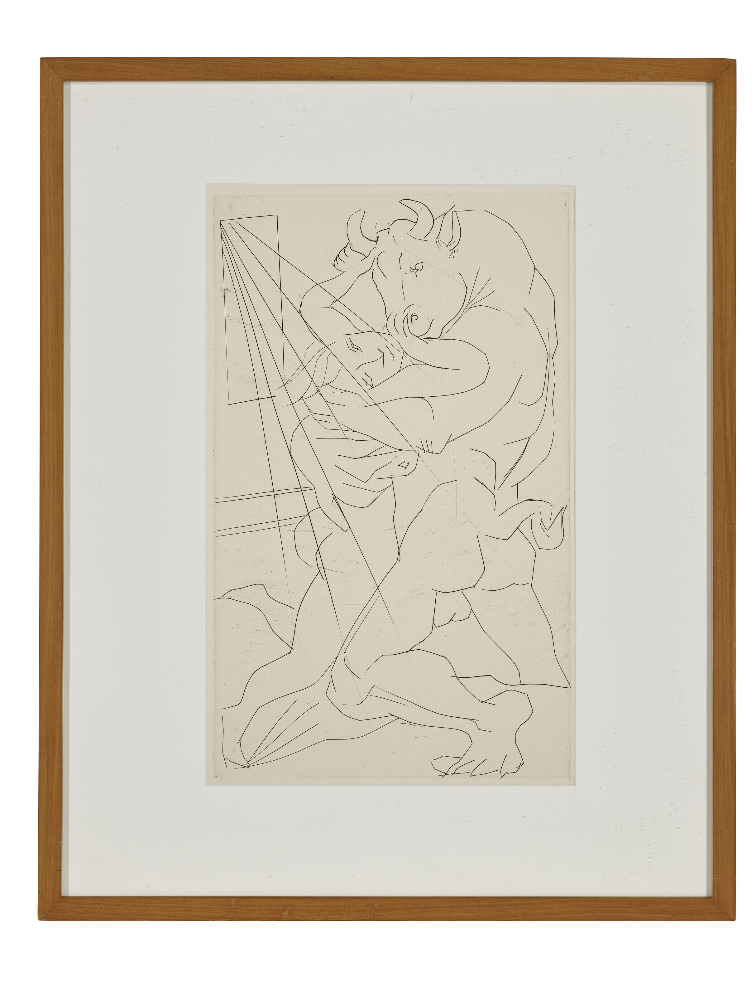Pablo Picasso — Минотавр обнимает мою женщину, изображение 2