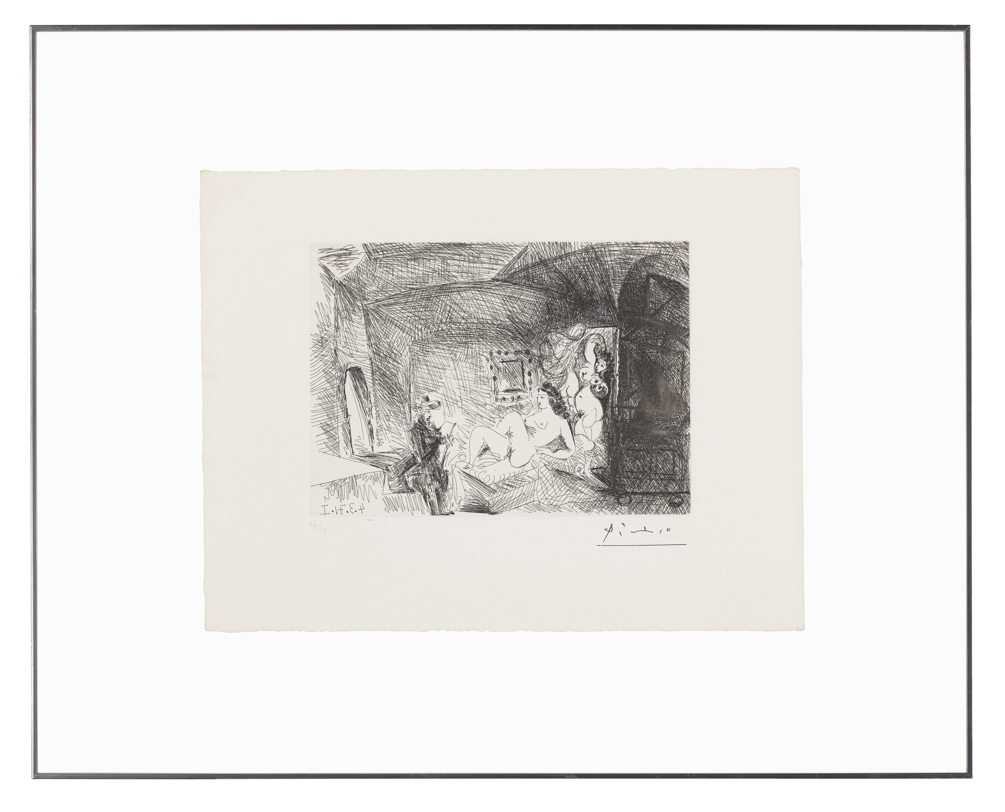 Pablo Picasso — Серия 156 : две тарелки, изображение 4