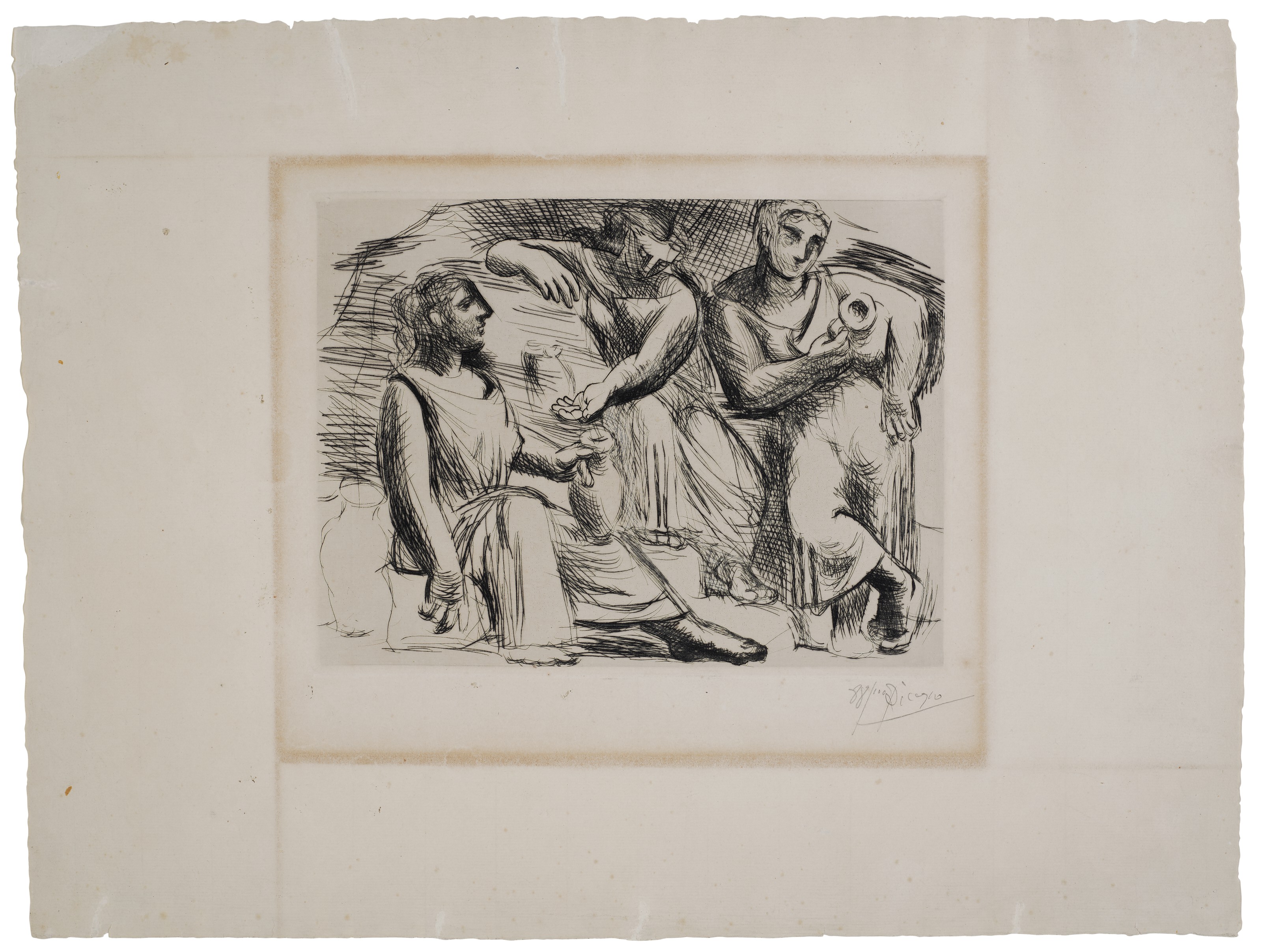 Pablo Picasso — Источник в Лос-Анджелесе