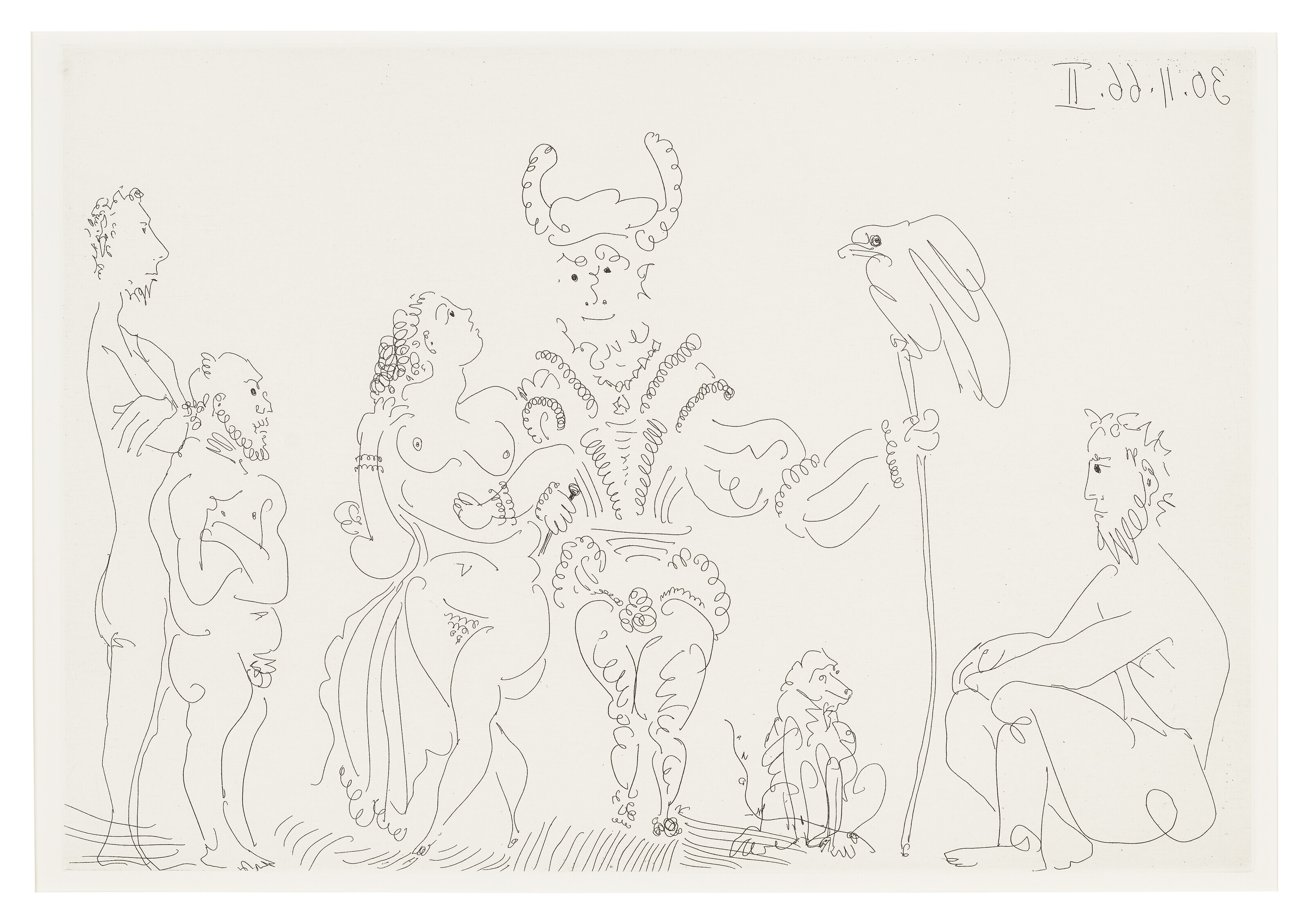 Pablo Picasso — Le Cocu magnifique : двенадцать тарелок, изображение 2