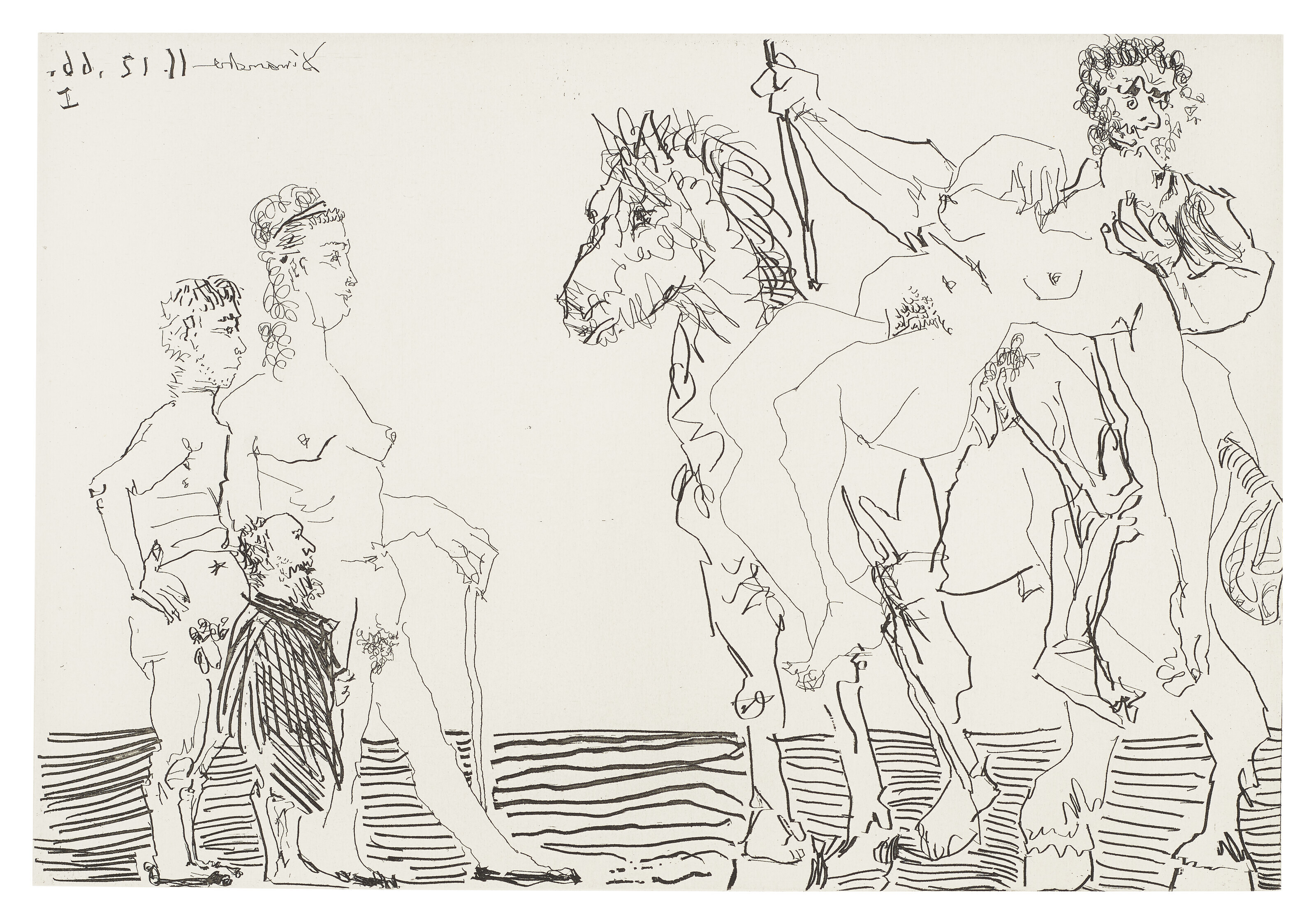 Pablo Picasso — Le Cocu magnifique : двенадцать тарелок, изображение 12