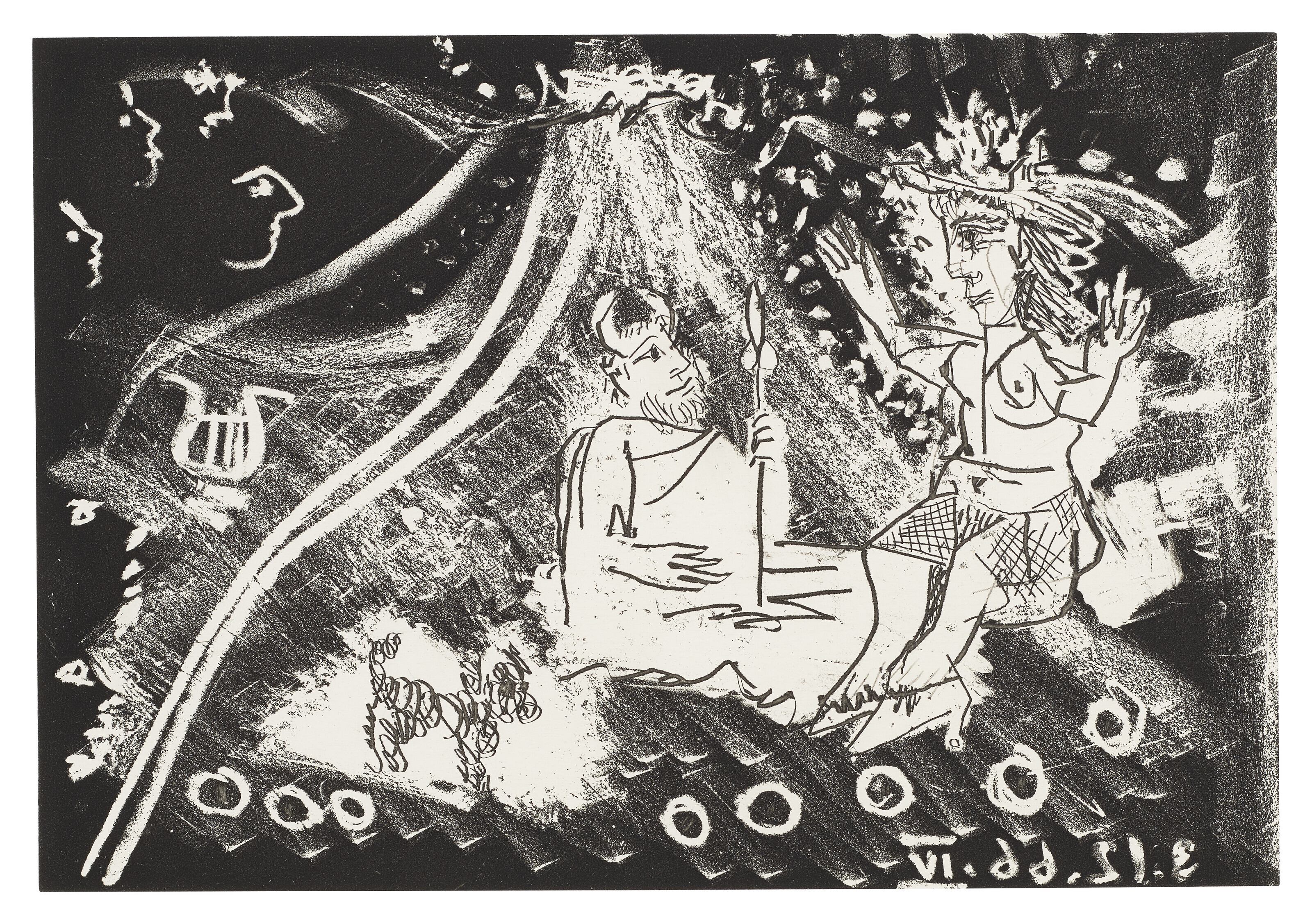 Pablo Picasso — Le Cocu magnifique : двенадцать тарелок, изображение 5