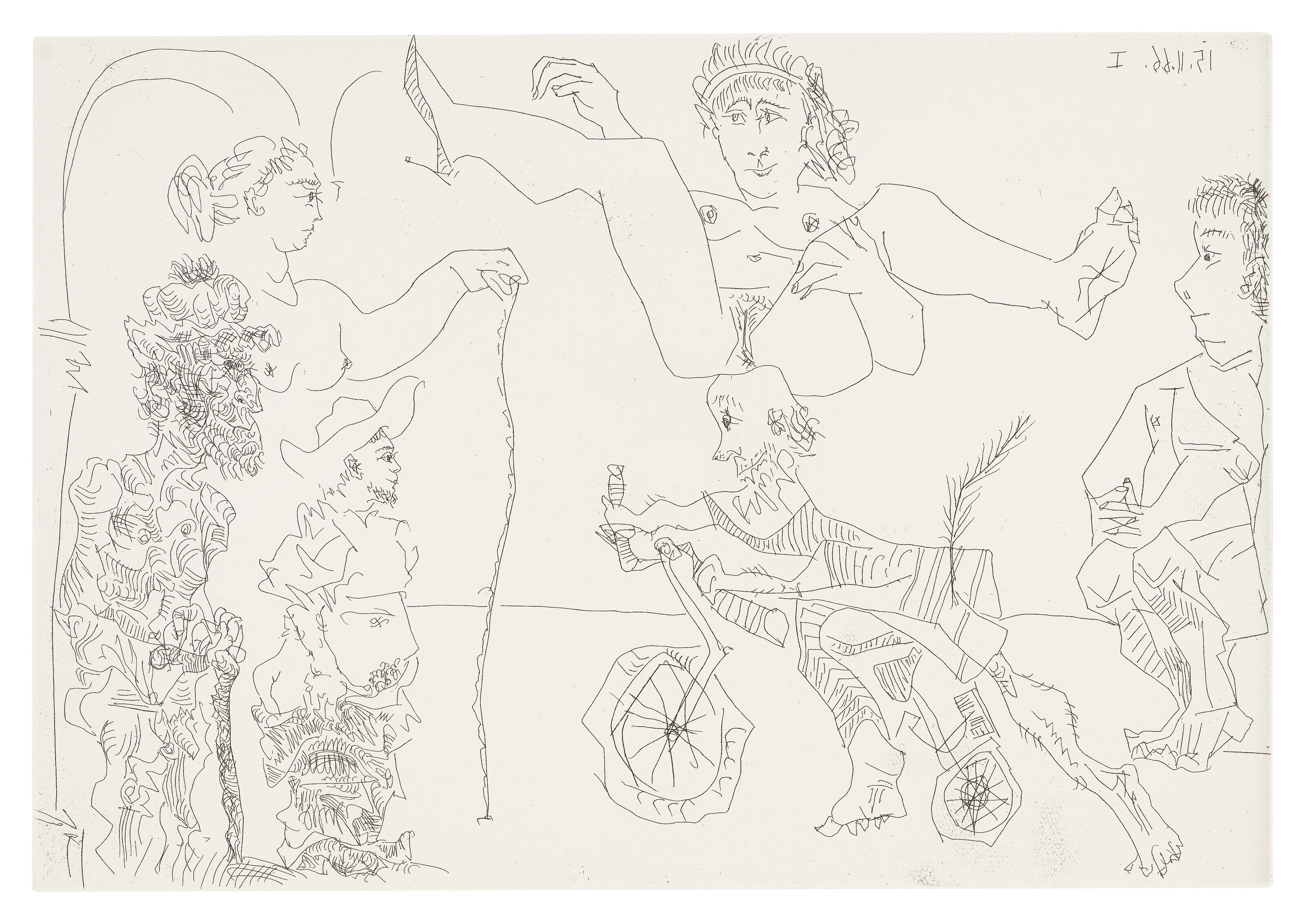Pablo Picasso — Le Cocu magnifique : двенадцать тарелок, изображение 6
