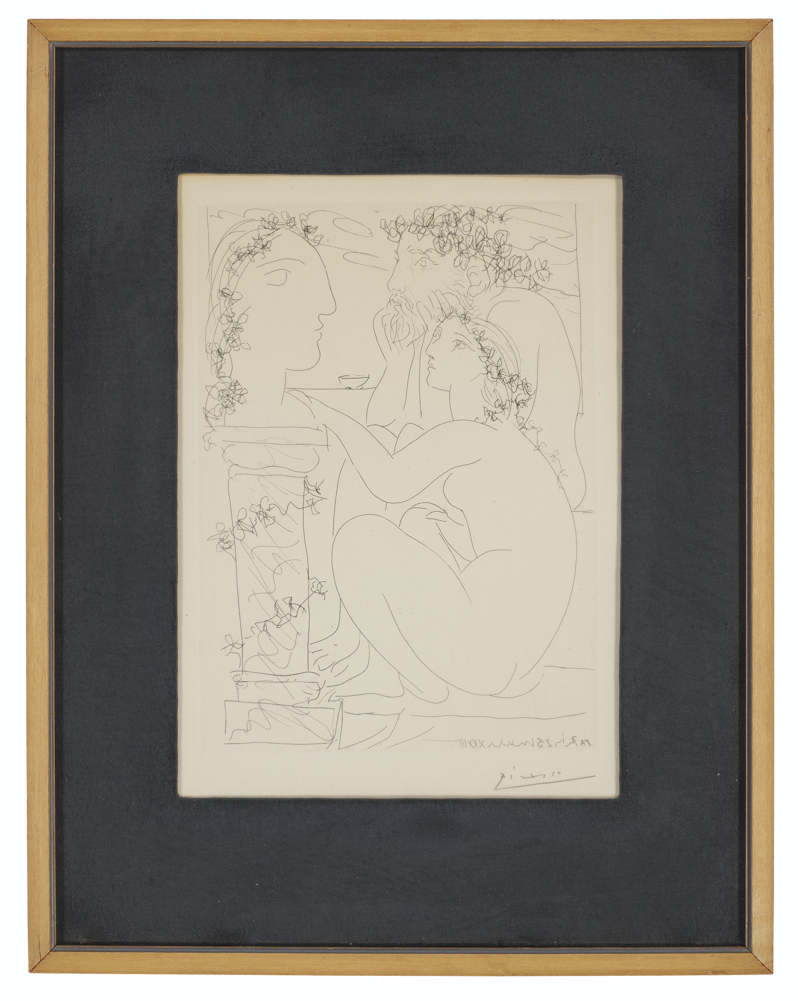 Pablo Picasso — Скульптор, создавший купе и модель accroupi, из коллекции La Suite Vollard, изображение 2
