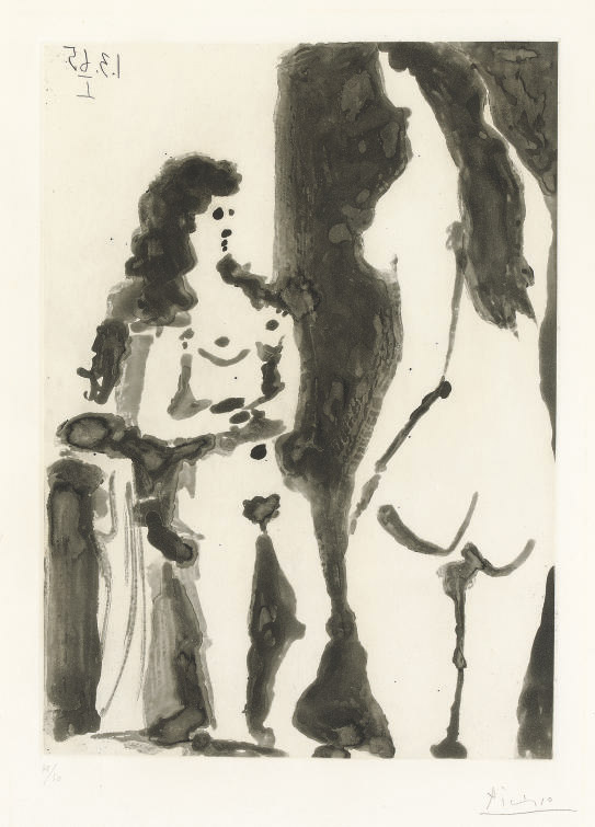 Pablo Picasso — Две женщины (Р. 1198; В. 1180)