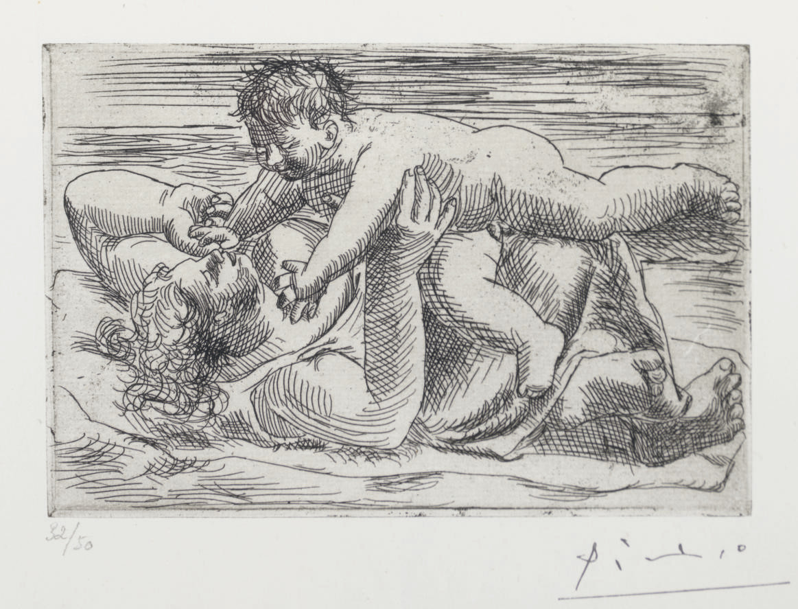 Pablo Picasso — Радость материнства (В. 49; Б. 66)