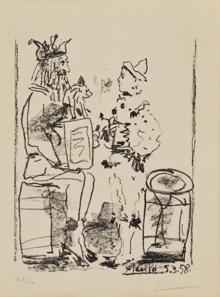 Pablo Picasso — "Соленые огурцы" из коллекции "Сувениры для дома" (В. 855; М. 285)