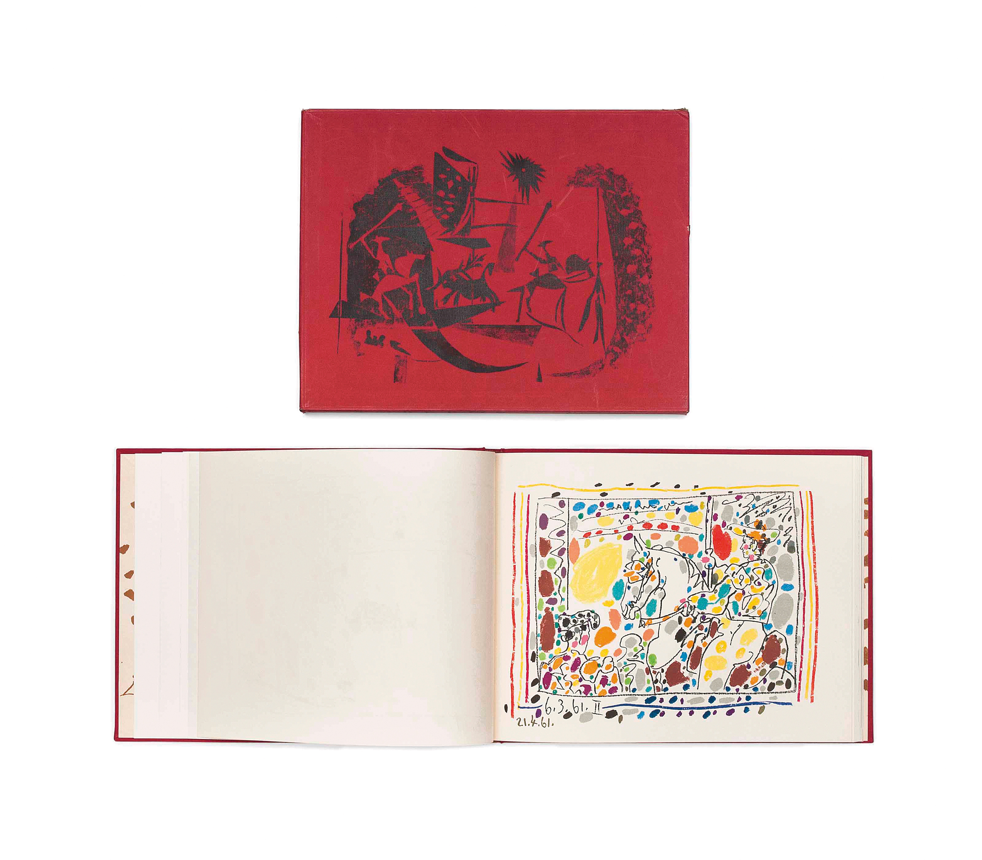 Pablo Picasso — "Лос-Торос" Хайме Сабарте, редактор Андре Соре, Монте-Карло, 1961 год, изображение 5