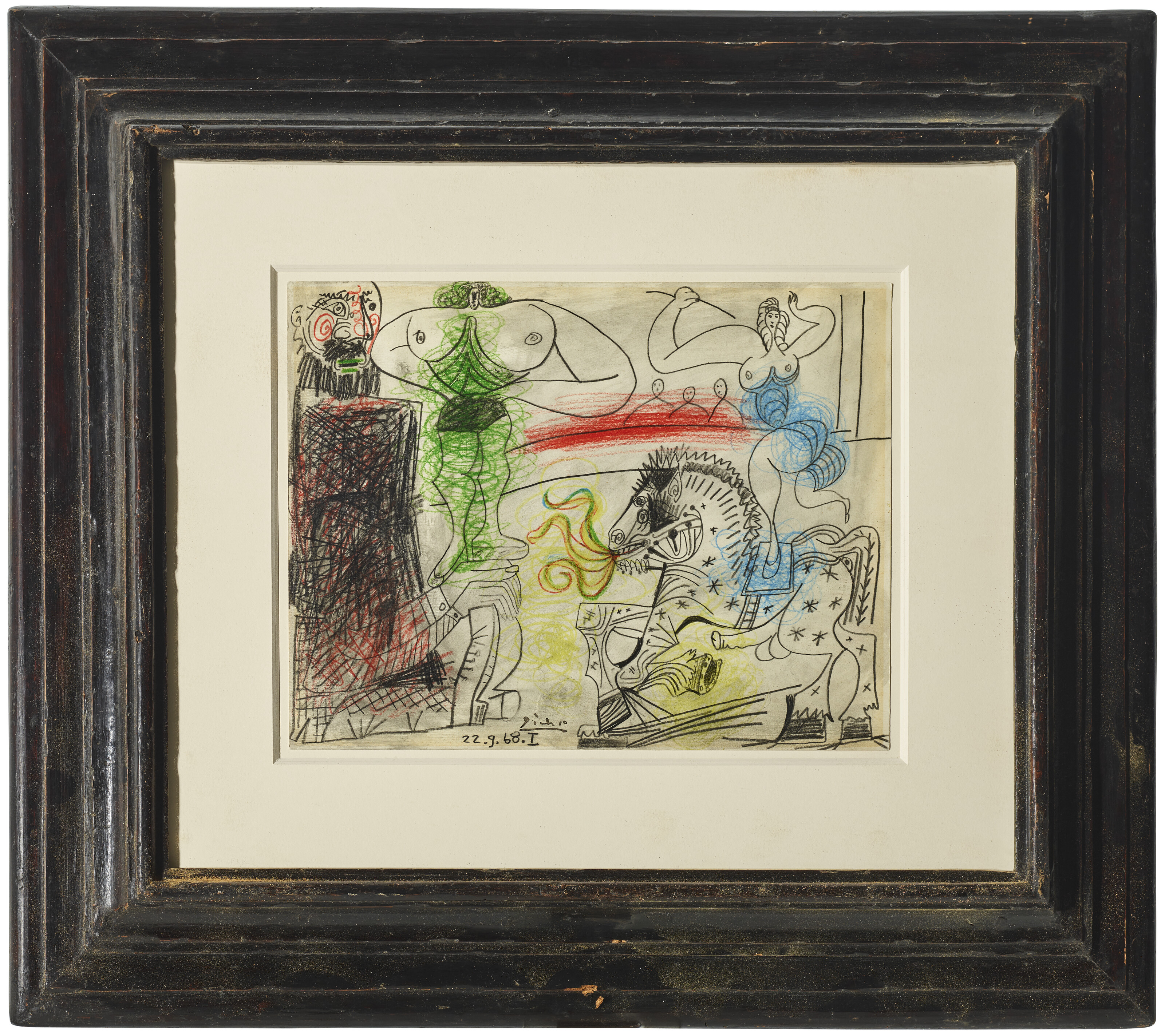 Pablo Picasso — Сцена цирка, изображение 2