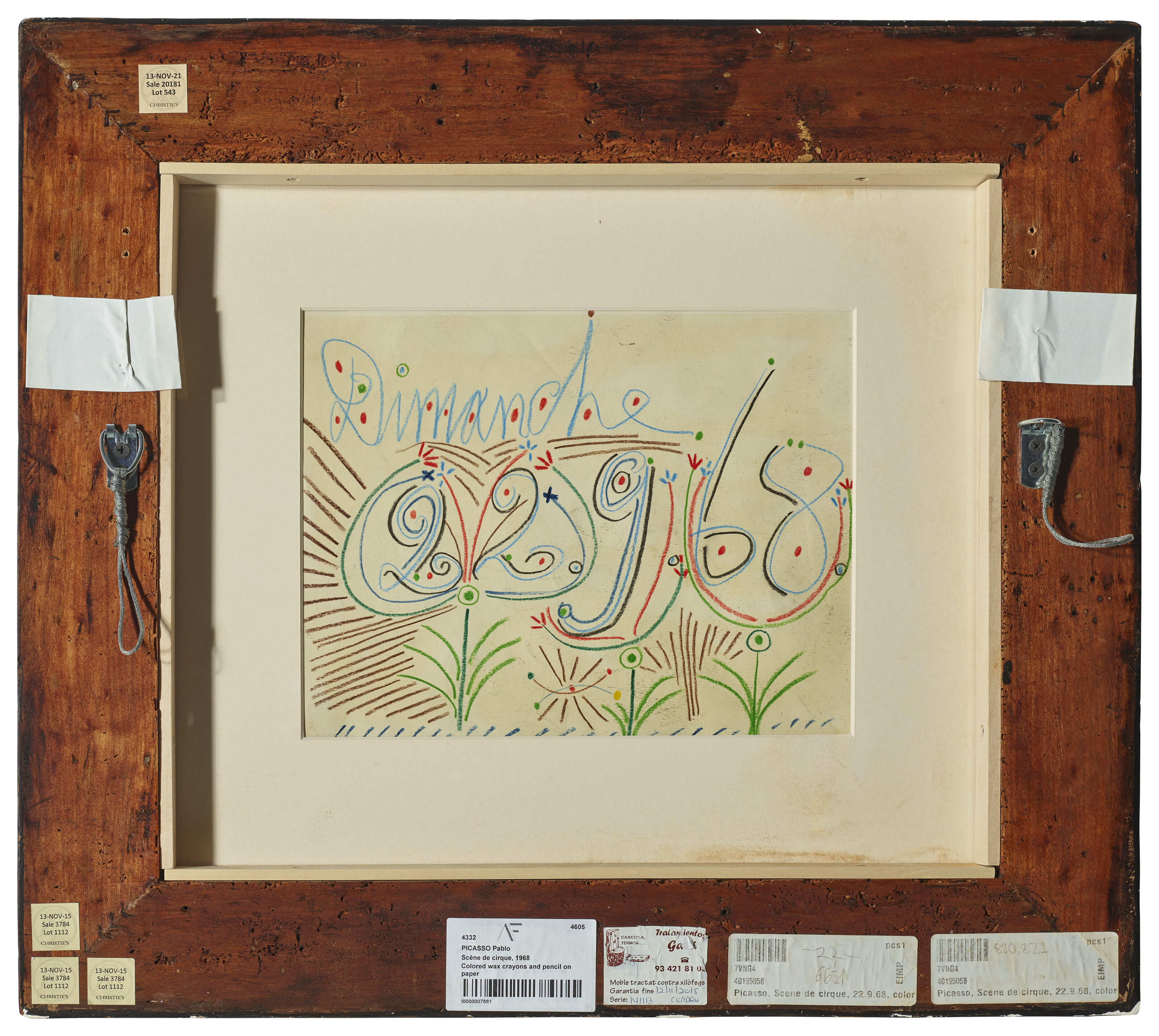 Pablo Picasso — Сцена цирка, изображение 3