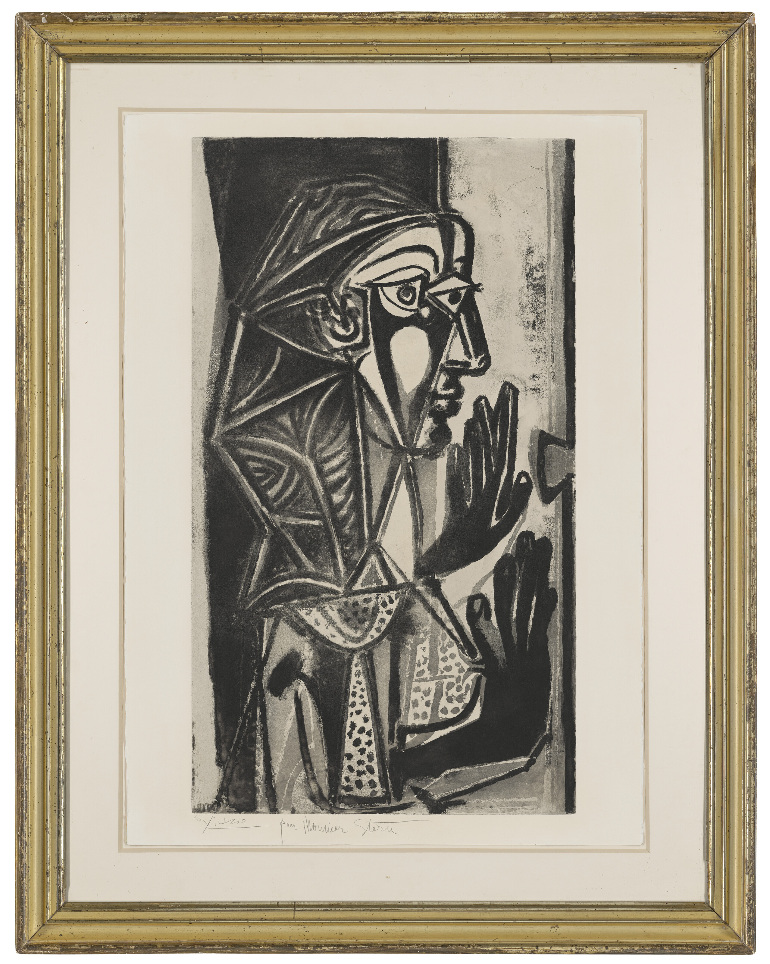 Pablo Picasso — Женщина в зеркале, изображение 2